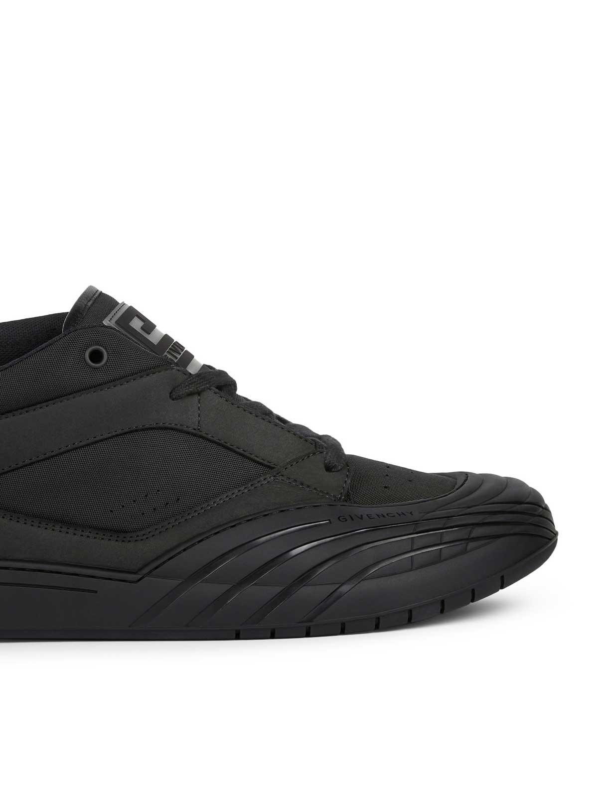 Black Skate Nubuck Sneakers Product Image