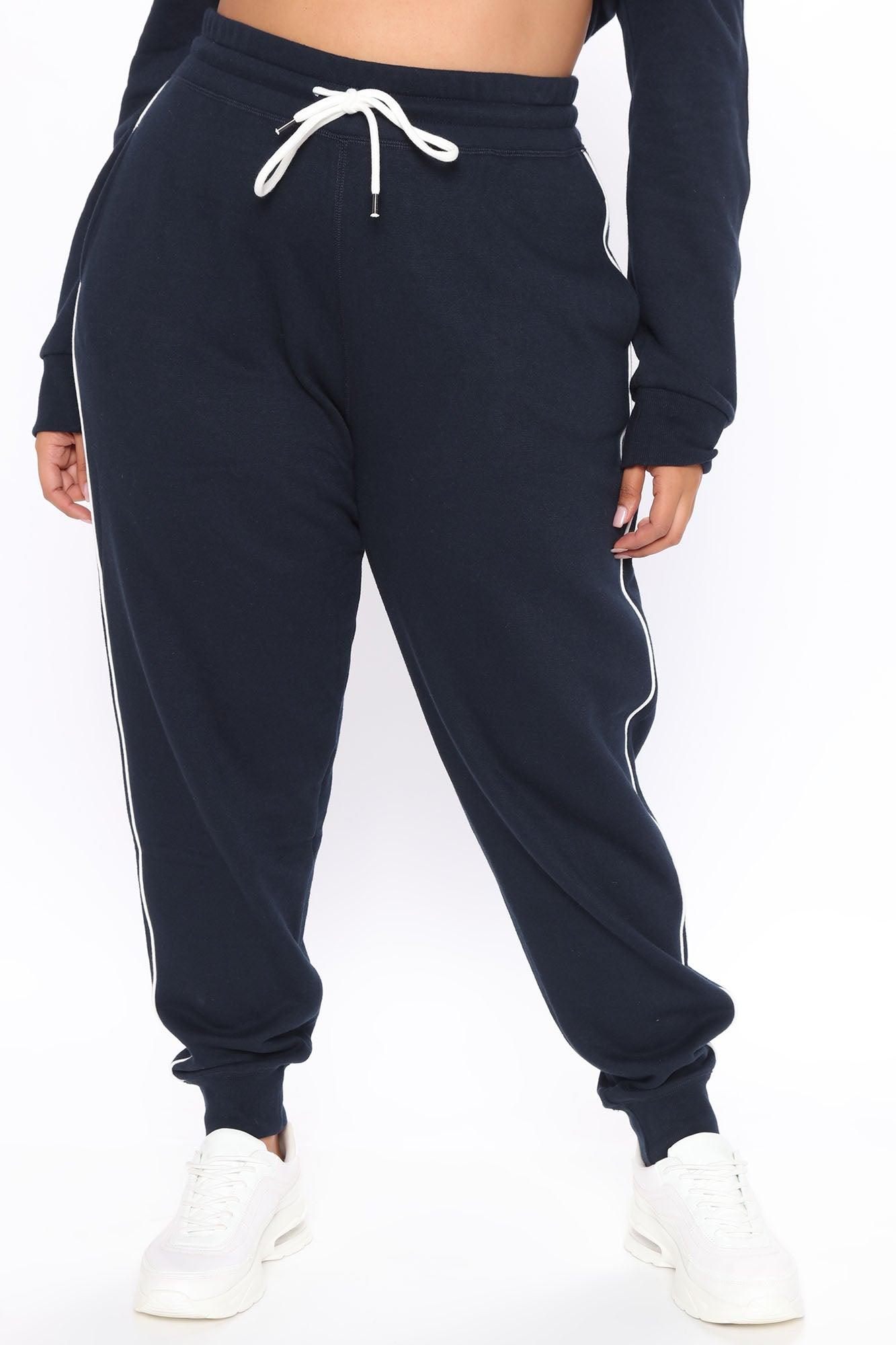 Tennis And Chill Fleece Jogger - Navy Product Image