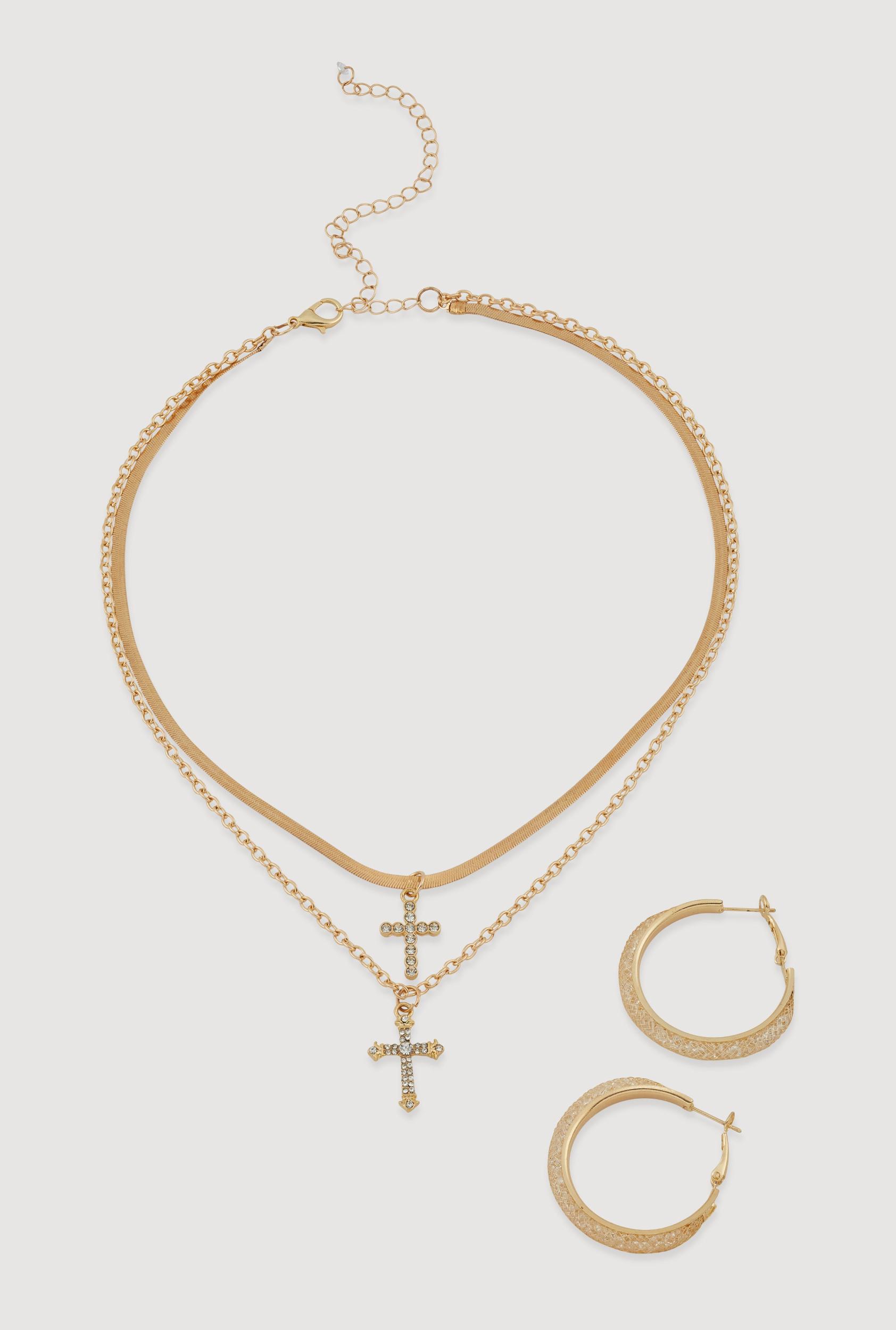 Assorted Textured Hoop Earrings Set of 6 Unisex Product Image