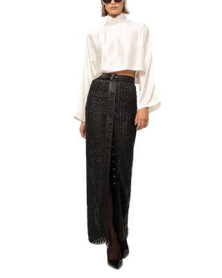 Karina Leather Skirt Product Image