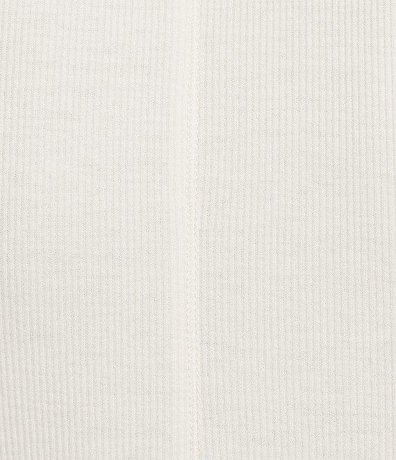 A Loves A Ribbed Knit Scoop Neck Sleeveless Tank Product Image