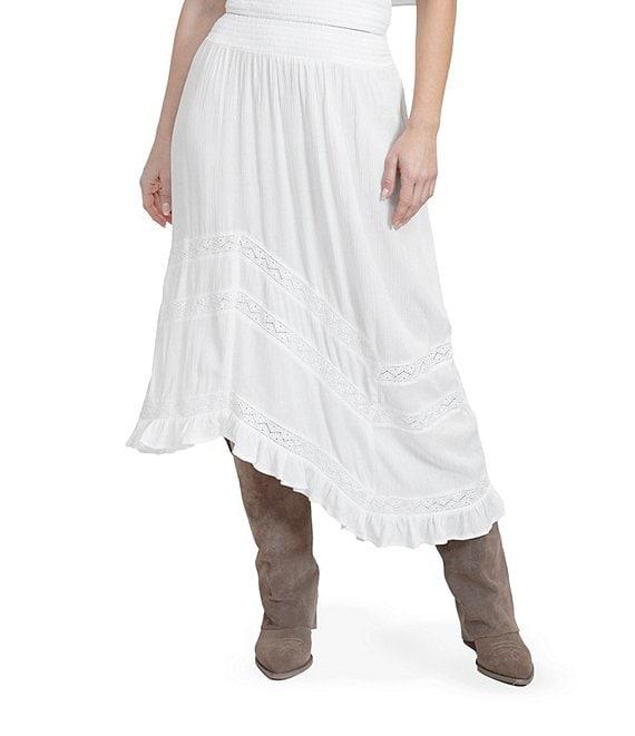 Stevie by Steve Madden Asymmetrical Maxi Skirt Product Image