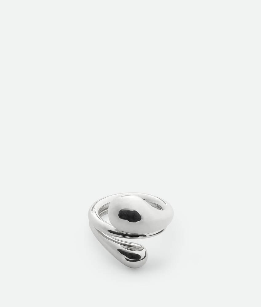 Women's Drop Ring in Silver Product Image
