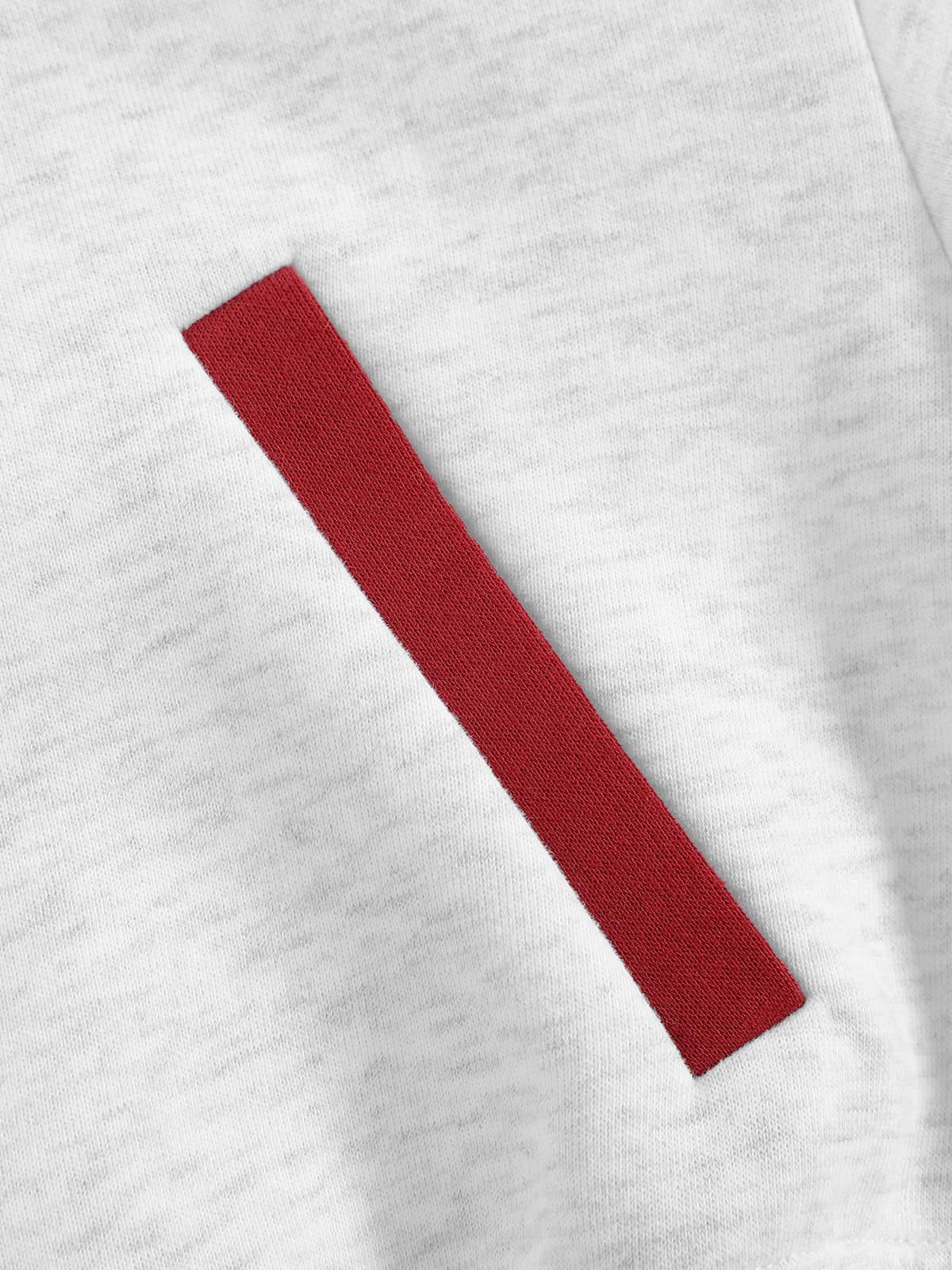 Aelfric Eden Cropped Contrast Stripe Zip Up Hoodie Female Product Image