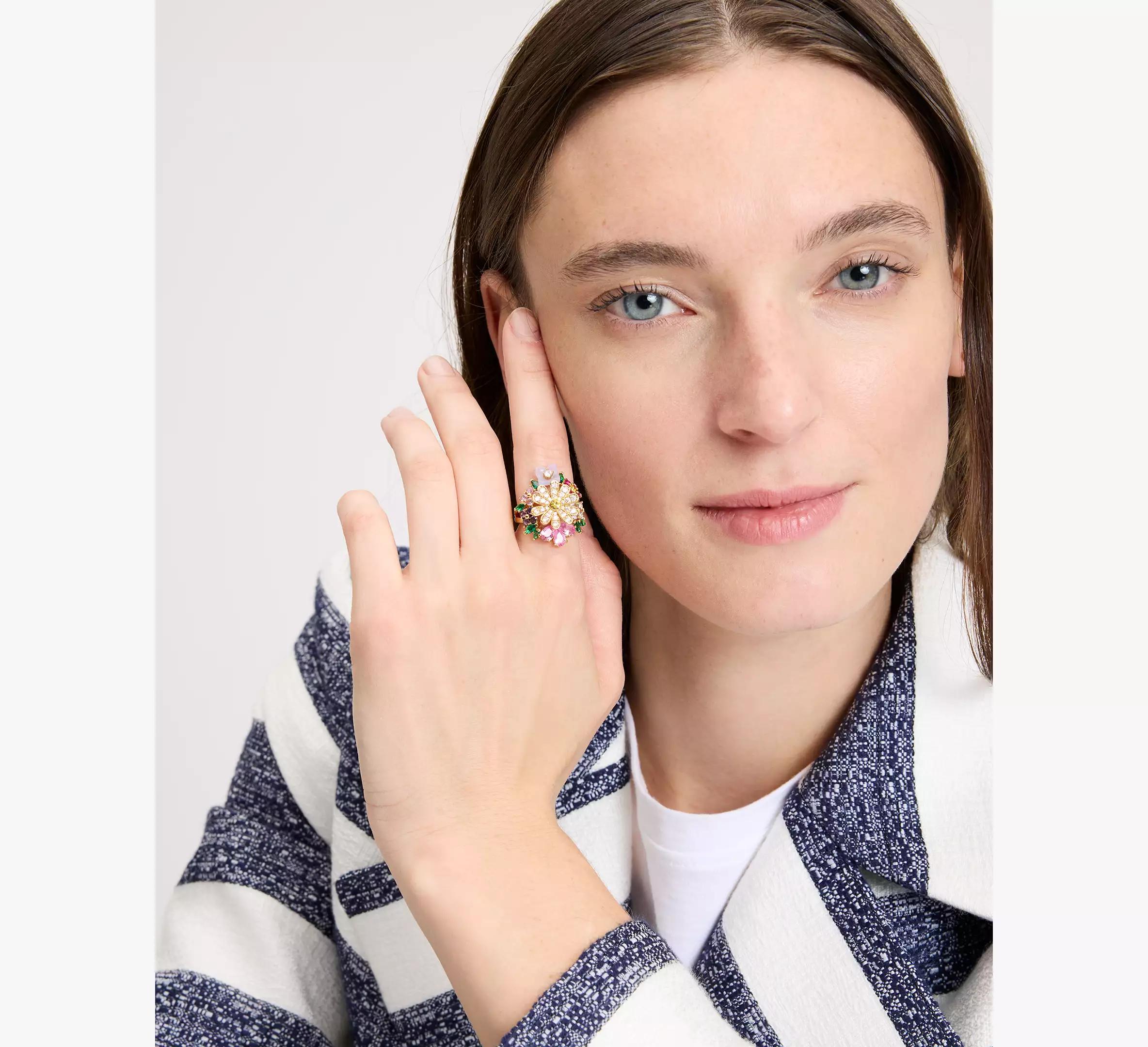 Bursting Blooms Cocktail Ring Product Image