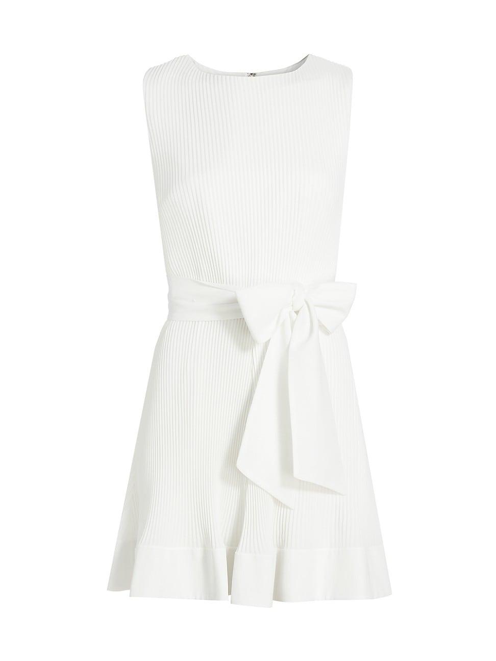 Womens Carreen Pleated Dress Product Image