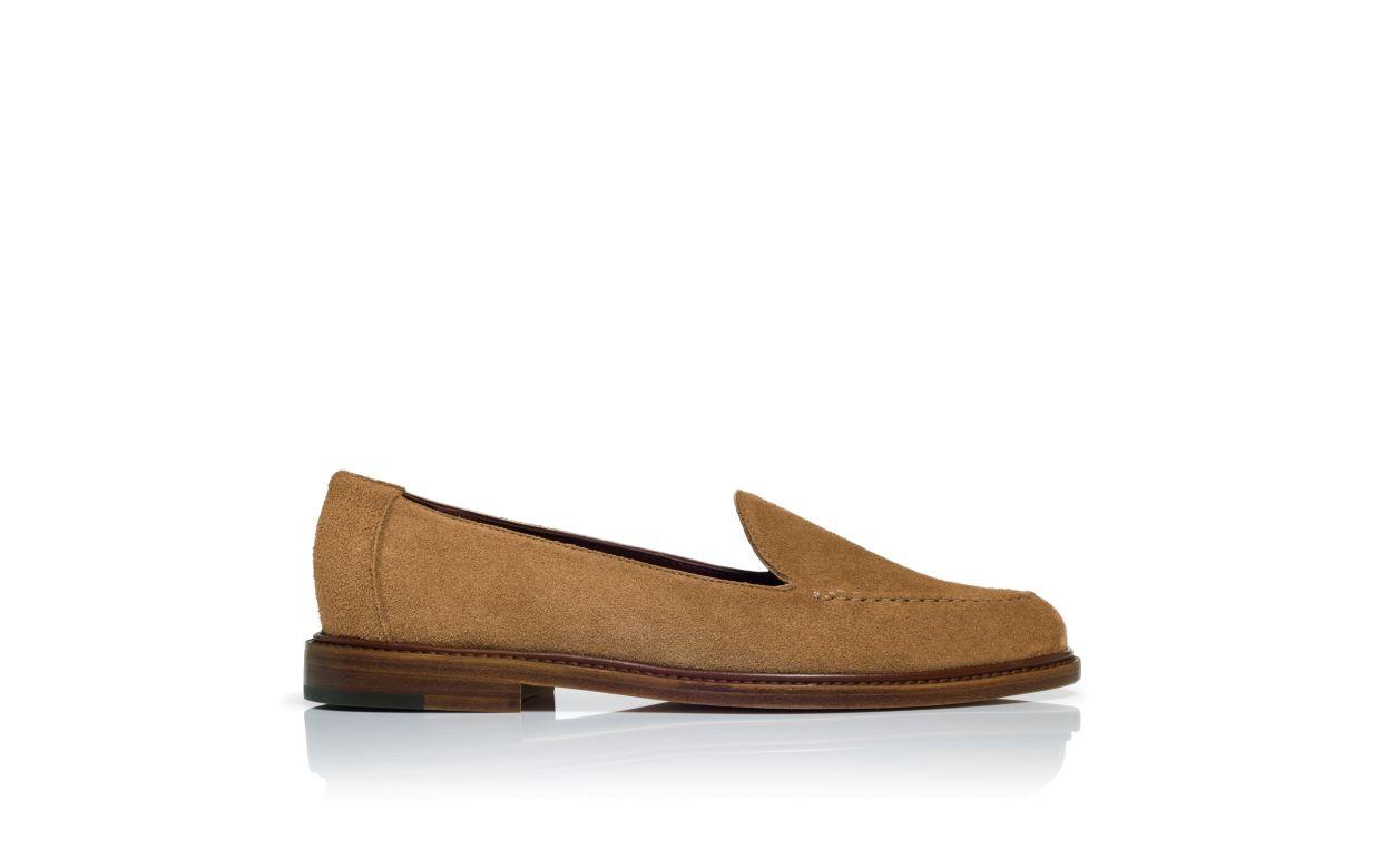 MAXY Brown Calf Suede Loafers Product Image