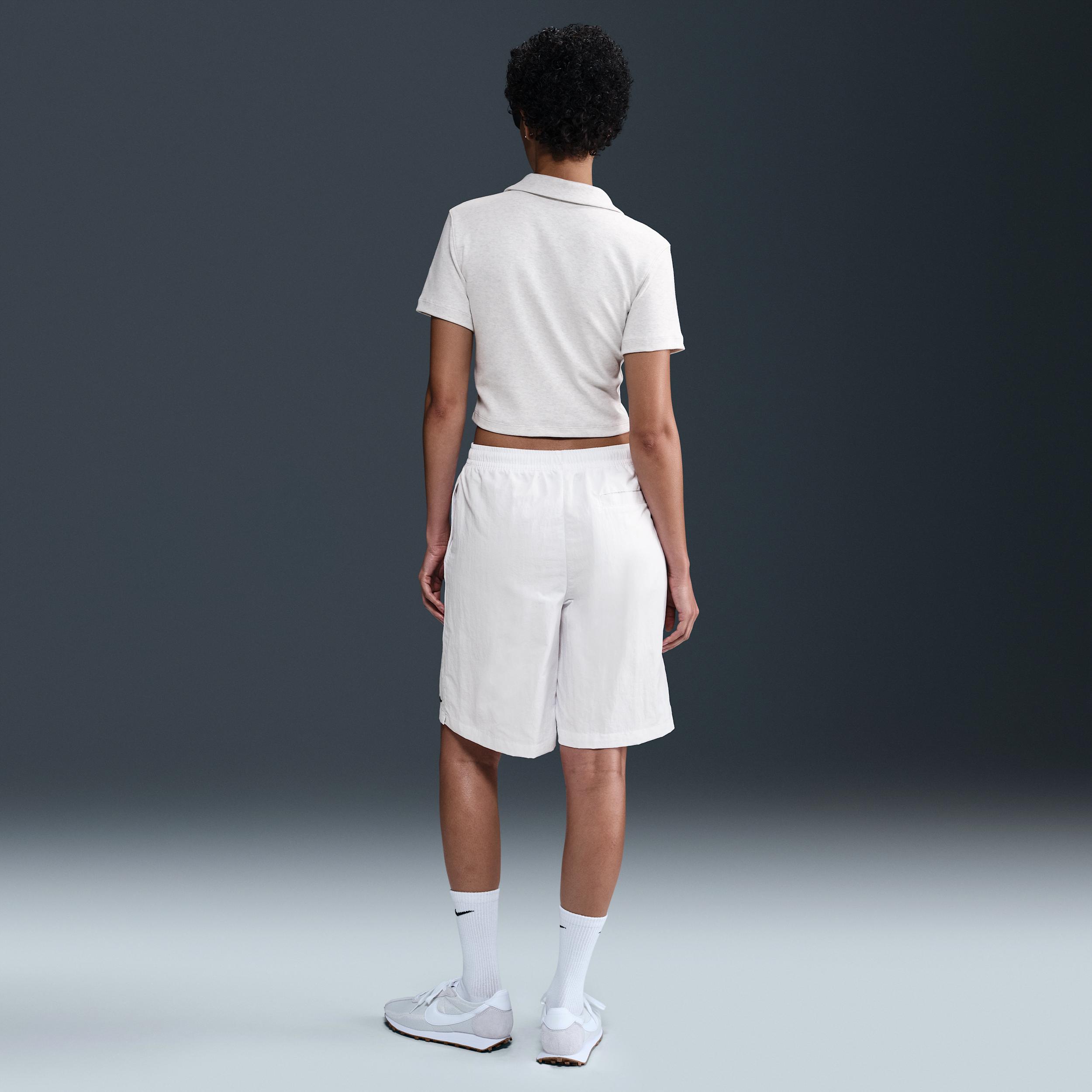 Womens Nike Sportswear Essential Short-Sleeve Polo Top | DV7884-423 Product Image