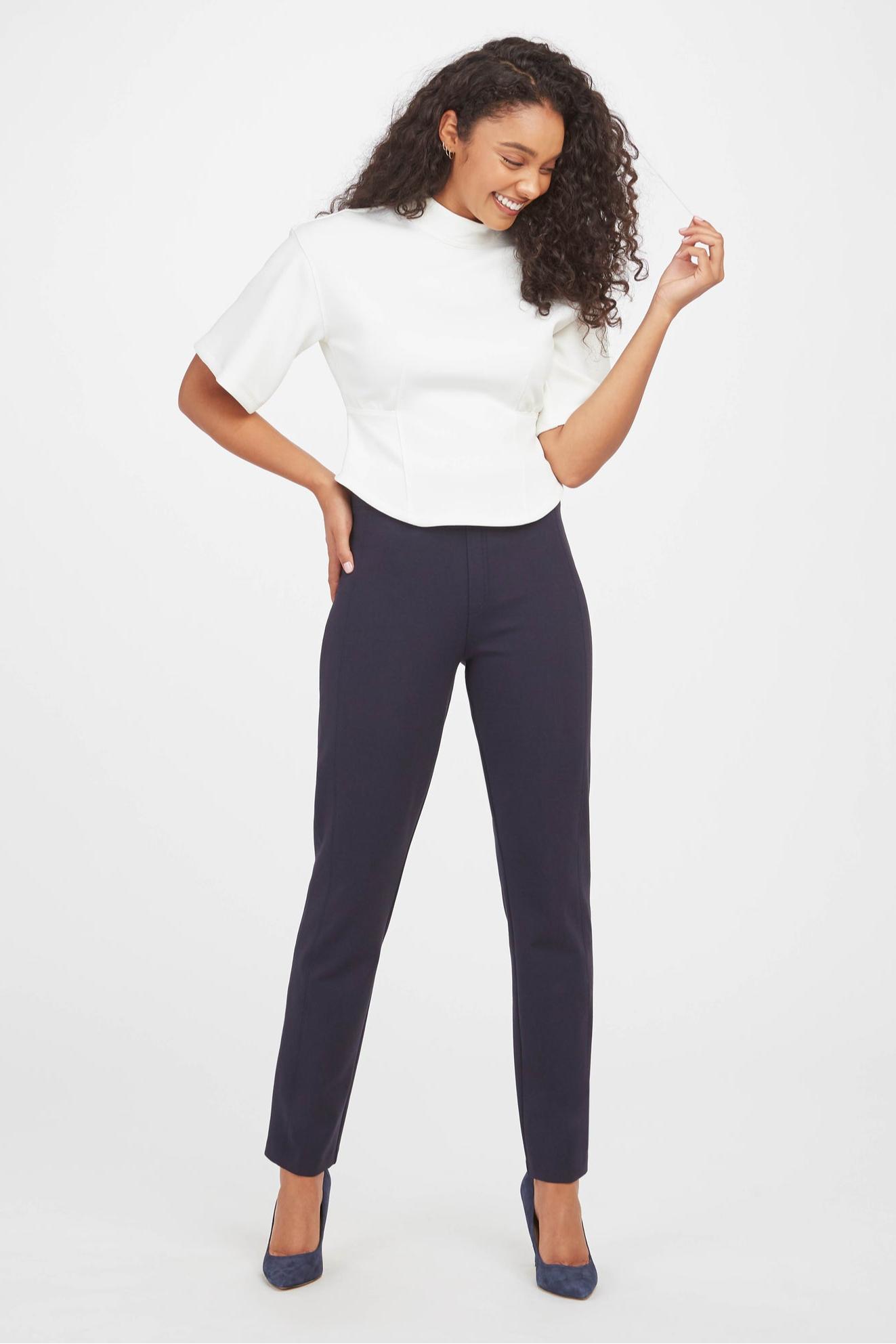 The Perfect Pant - Slim Straight Leg in Ponte Product Image