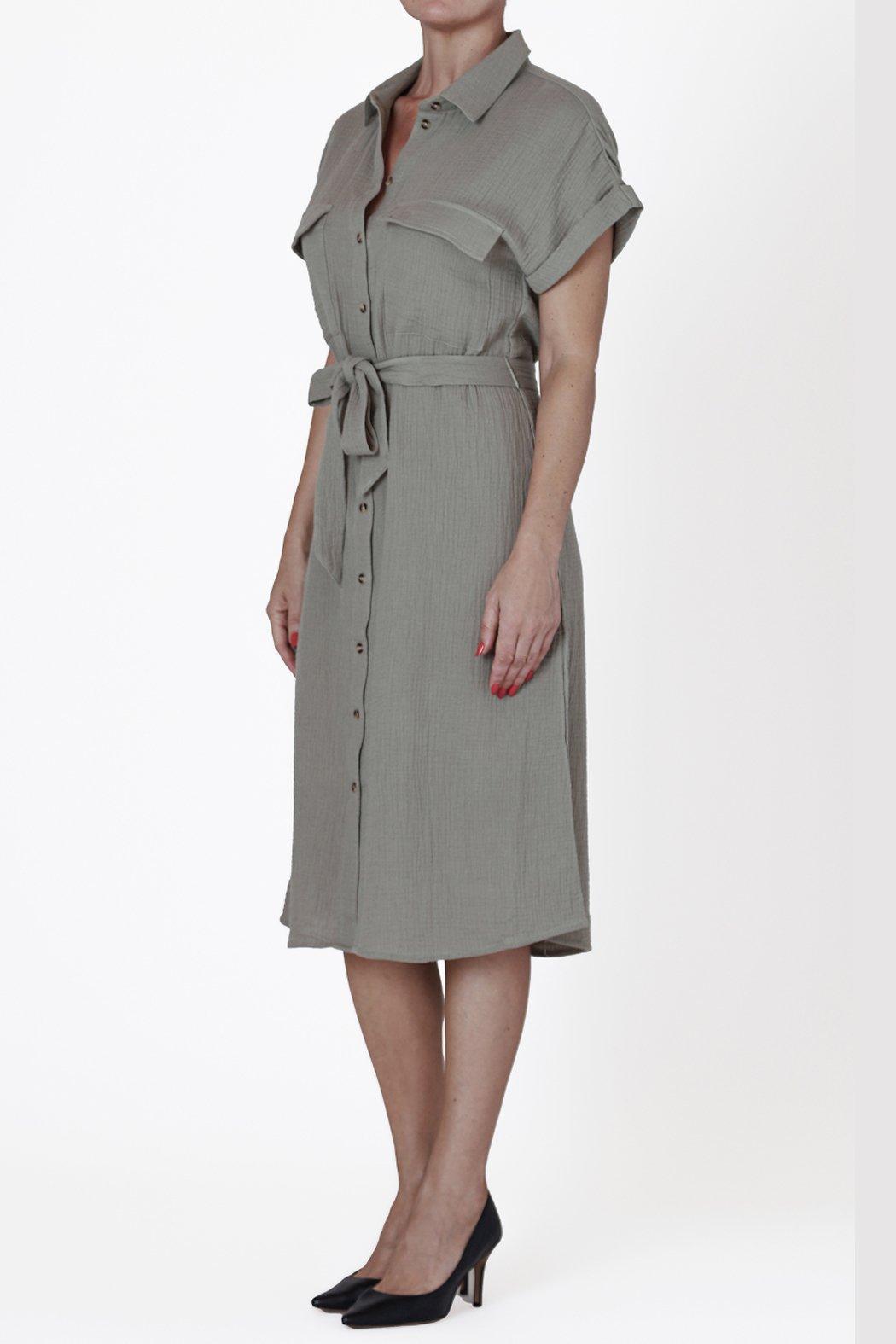 Utility Shirt Dress Product Image
