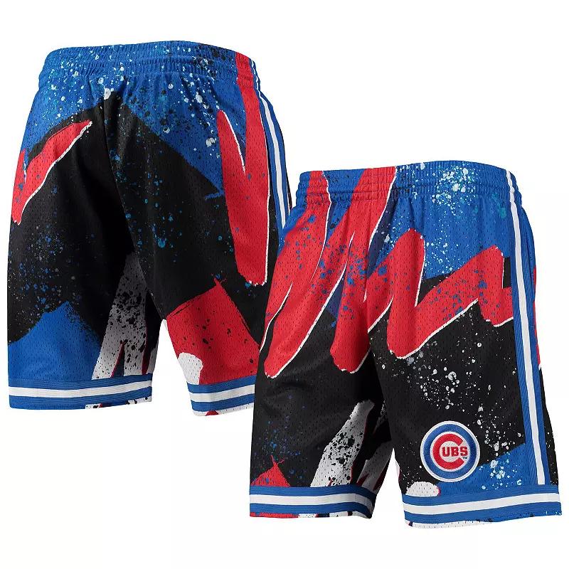Men's Mitchell & Ness Royal Chicago Cubs Hyper Hoops Shorts, Size: Small, Blue Product Image