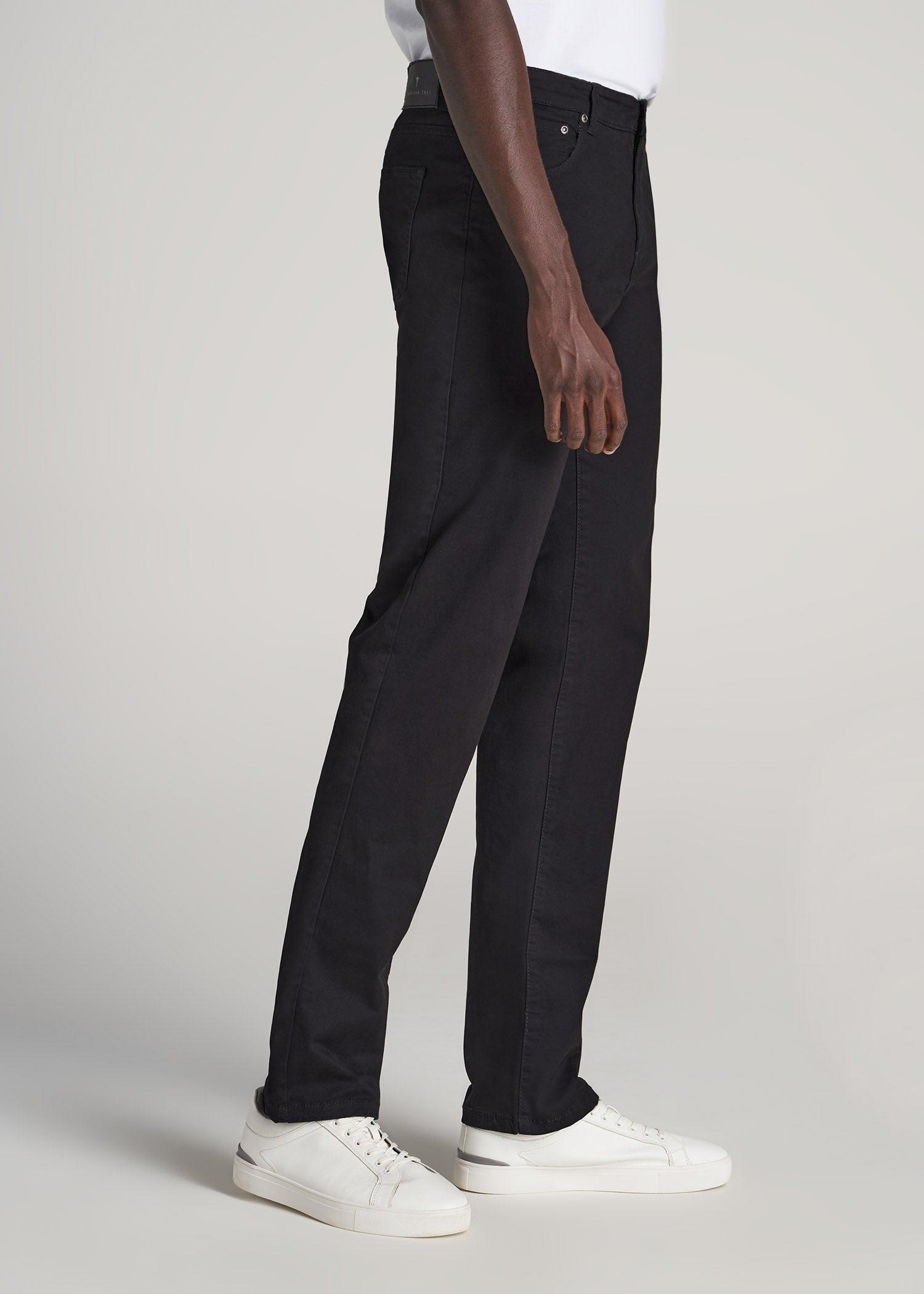 J1 STRAIGHT Leg Five-Pocket Pants for Tall Men in Iron Grey Male Product Image