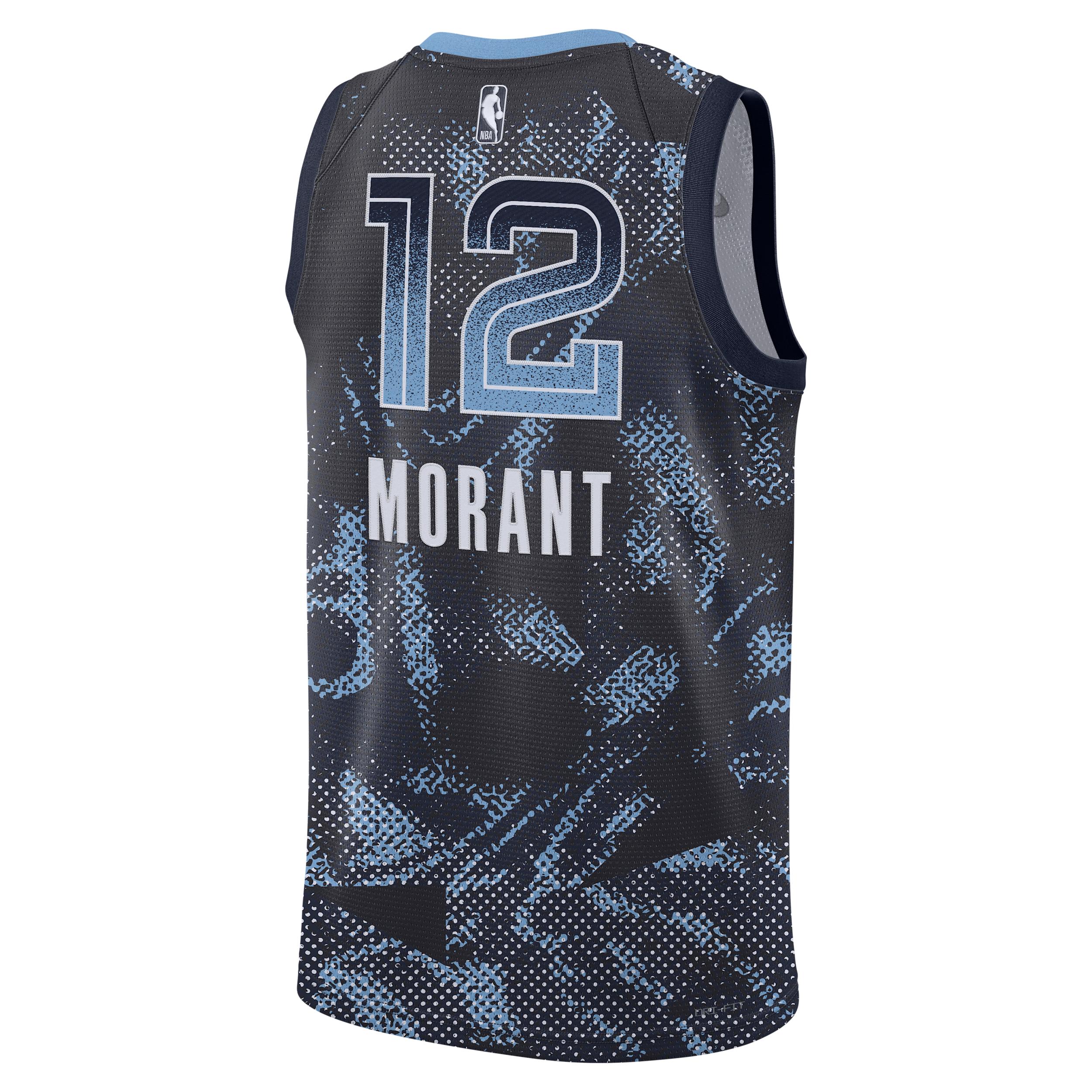 Ja Morant Memphis Grizzlies 2025/26 Select Series Nike Mens Dri-FIT NBA Swingman Jersey | HM9553-419 Product Image