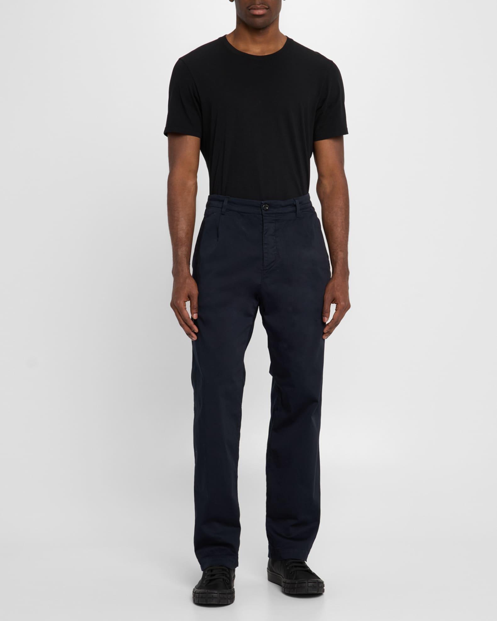 Men's Stretch Sateen Regular-Fit Pants Product Image