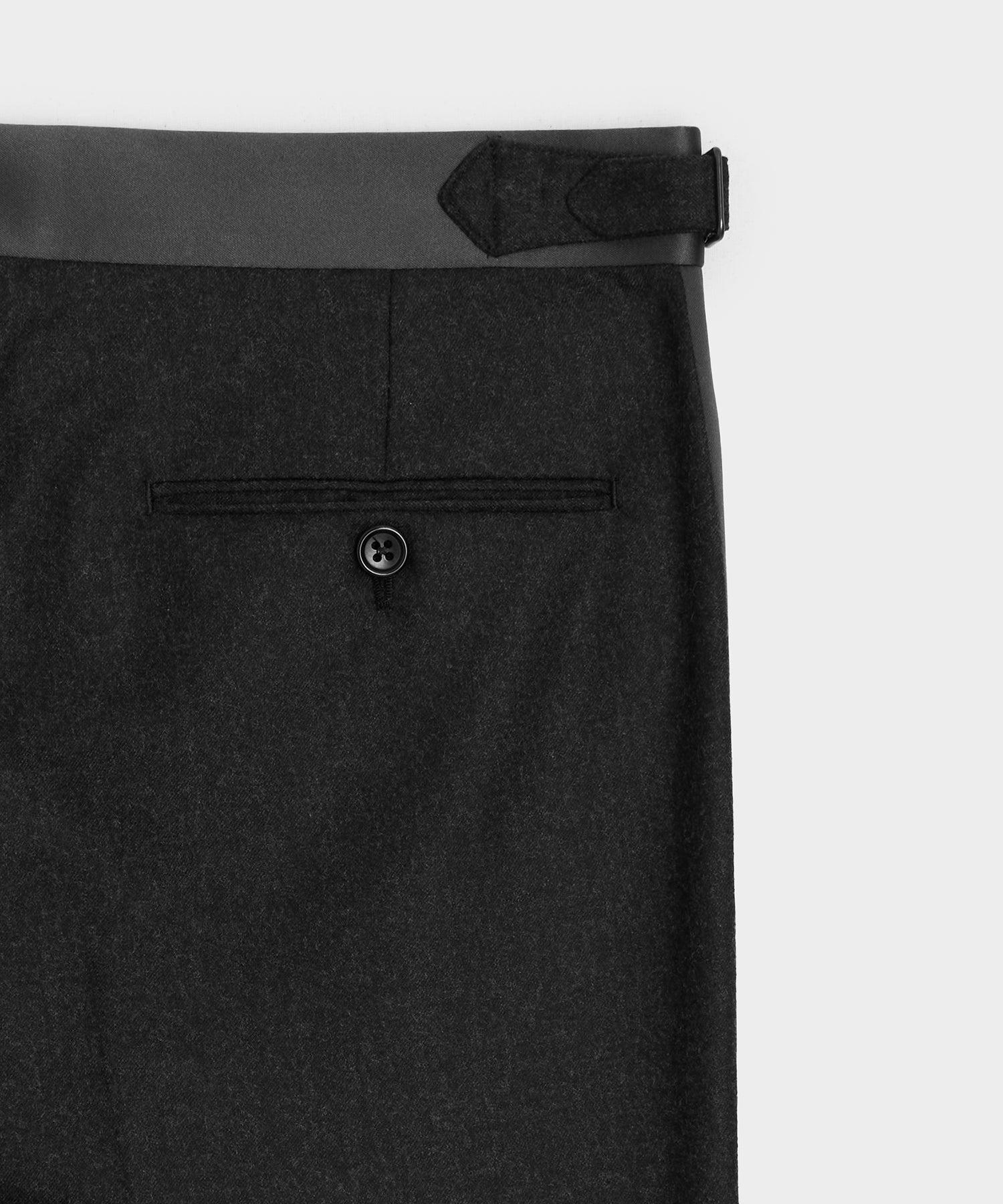 Straight Fit Italian Flannel Tuxedo Product Image