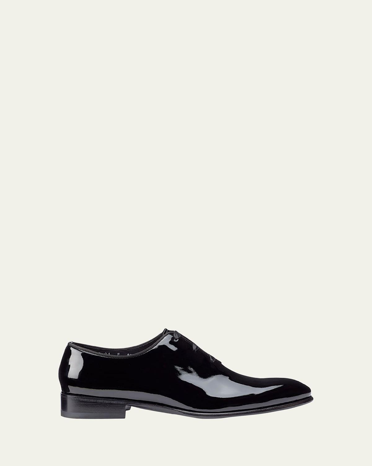 Mens Elkan Patent Leather Oxfords Product Image