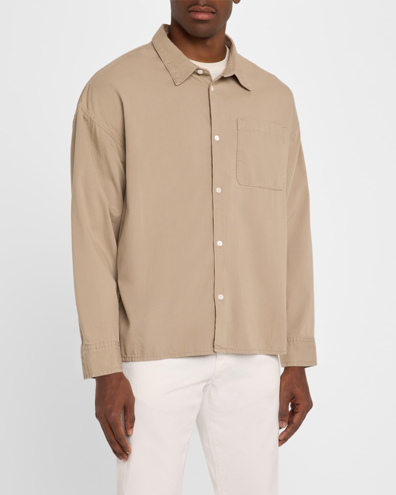 Men's Relaxed Denim Shirt Product Image