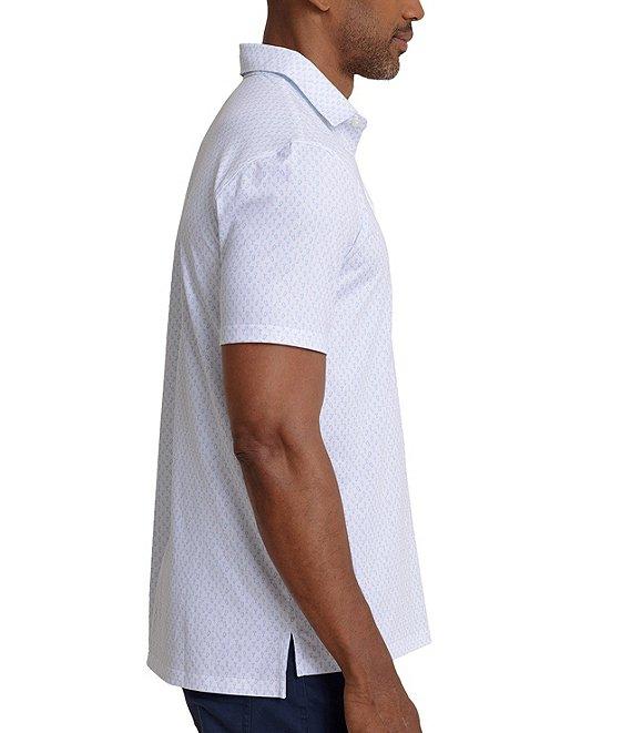 Southern Tide Driver Cocktail Hour Printed Short Sleeve Polo Shirt Product Image