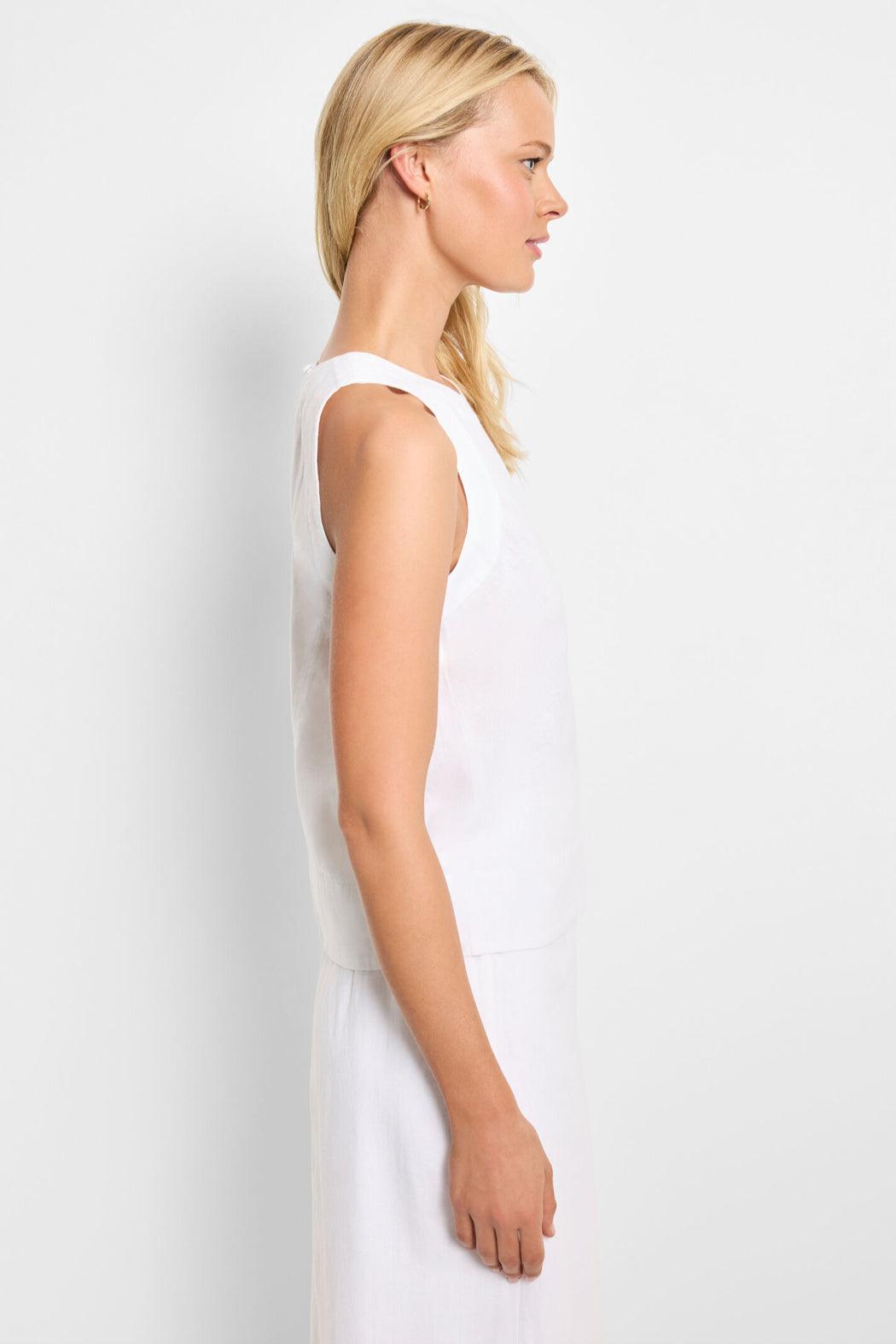 Rumba Linen Pop On Tank- Paper Product Image