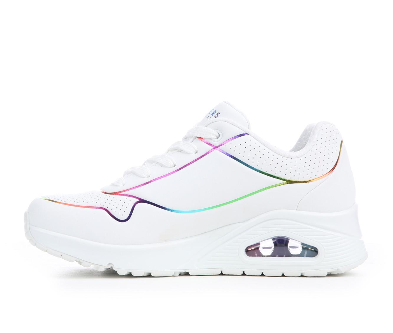 Women's Skechers Street Uno Electric Lines 155168 Casual Sneakers Product Image