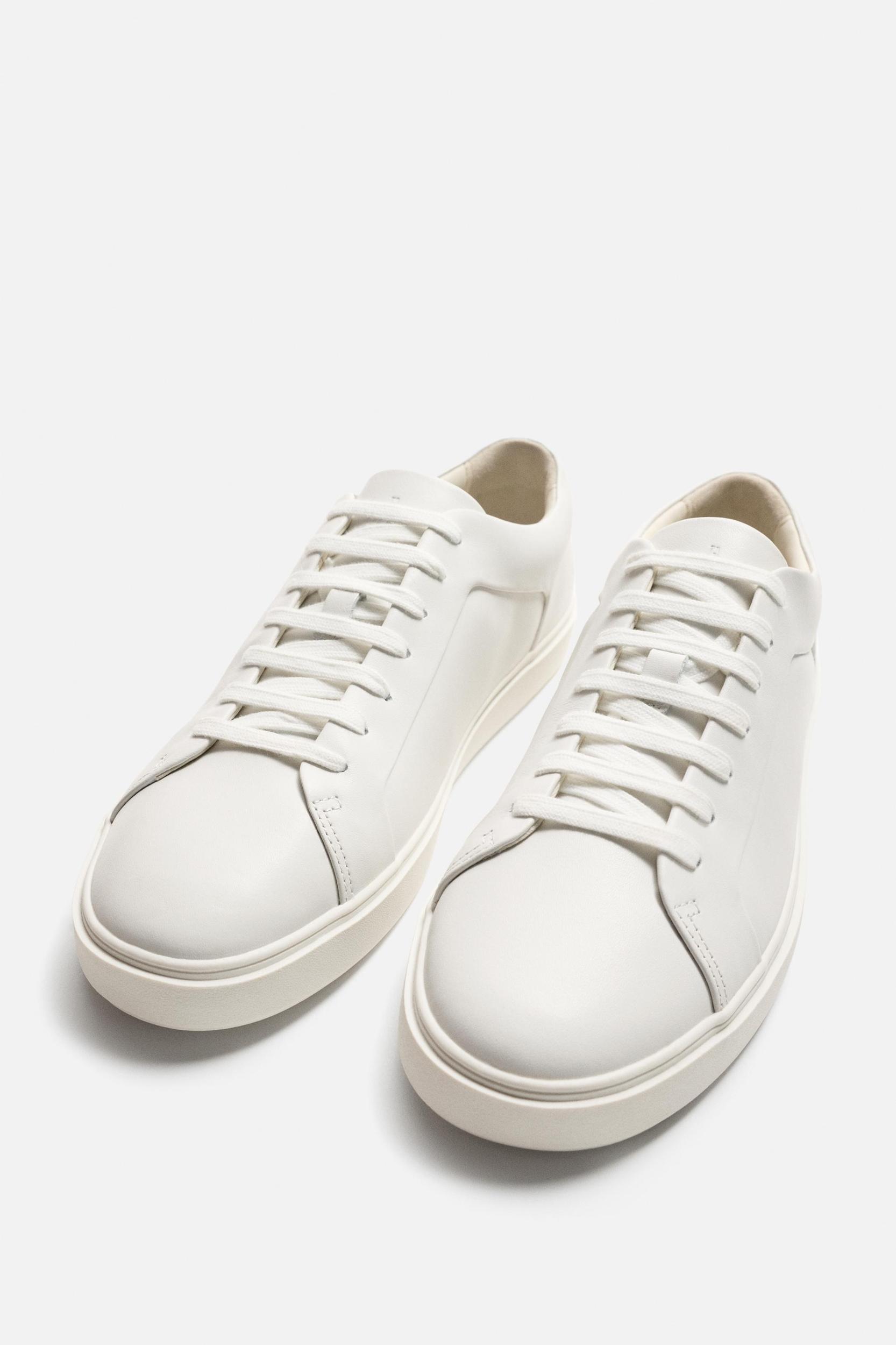 LEATHER SNEAKERS Product Image