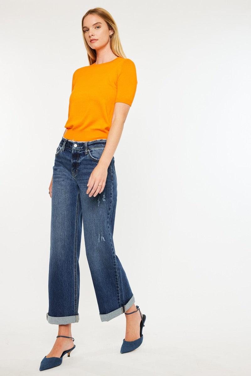 Kan Can High Rise Wide Leg jeans Product Image