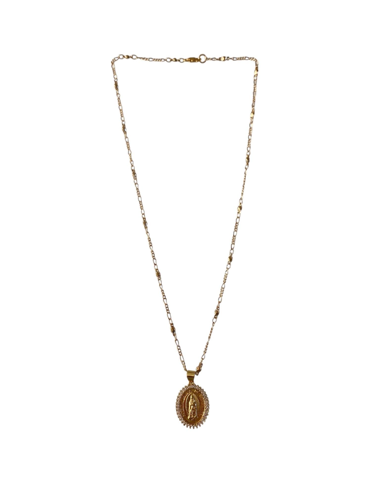 CZ Mary Necklace Product Image