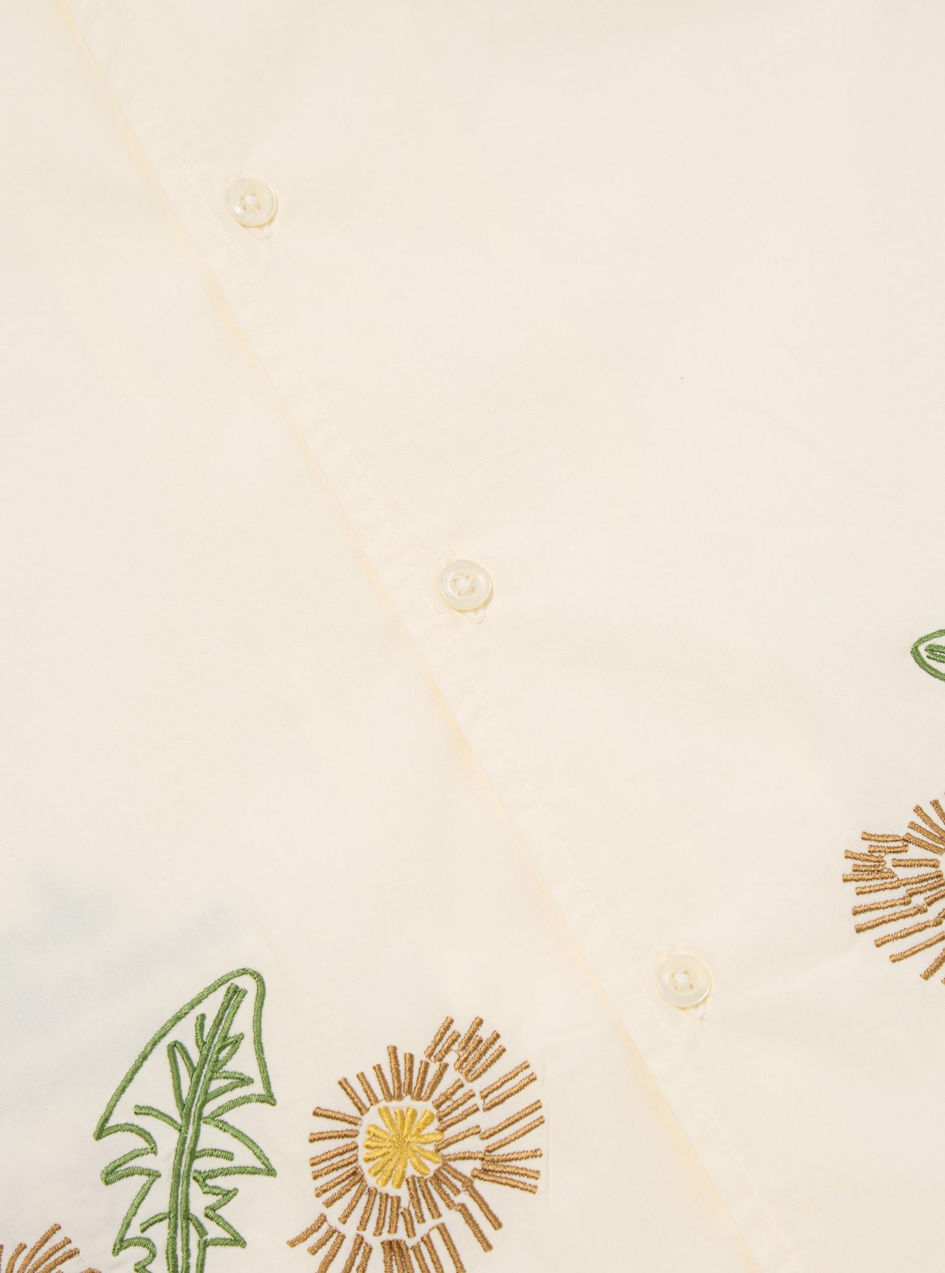 Flower Mountain x Universal Works Ecru Broadcloth Minari Shirt Product Image