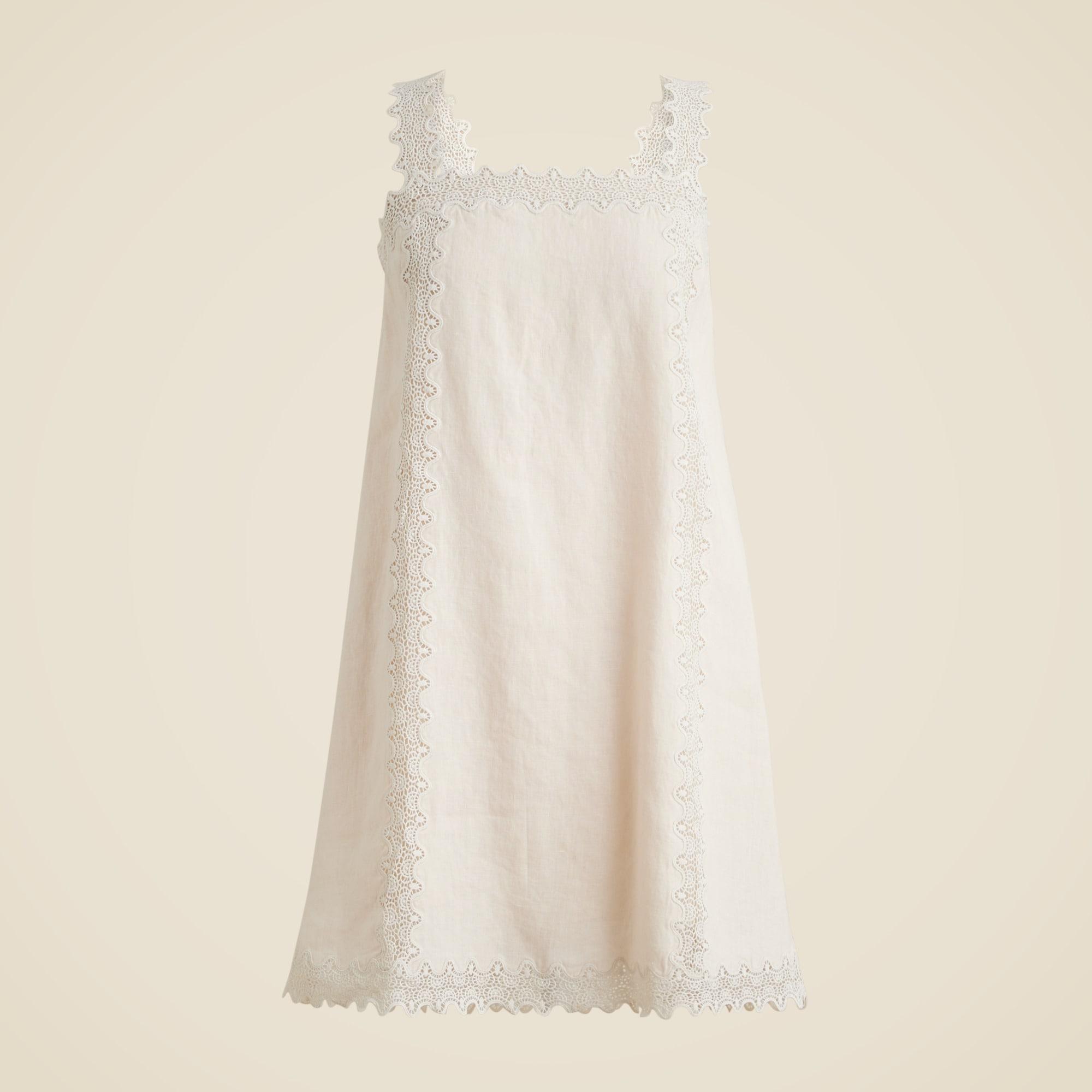 Lace-trim shift dress Product Image