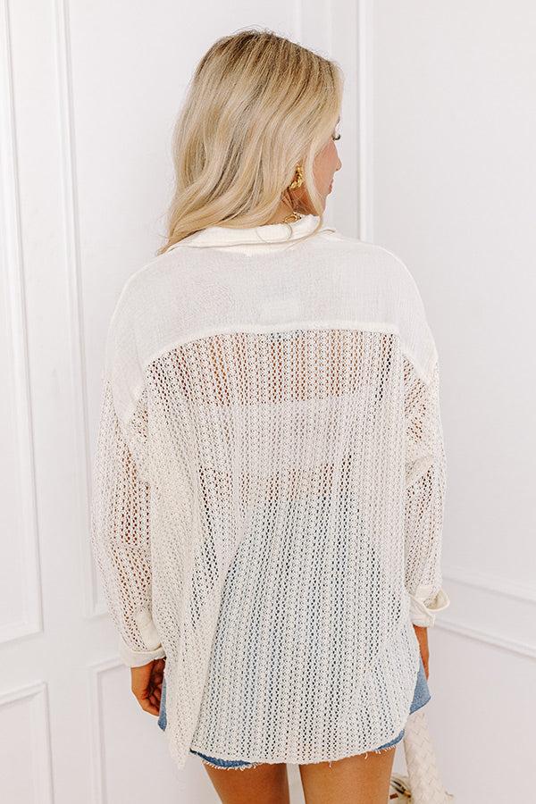 Malibu Beach Knit Top Product Image