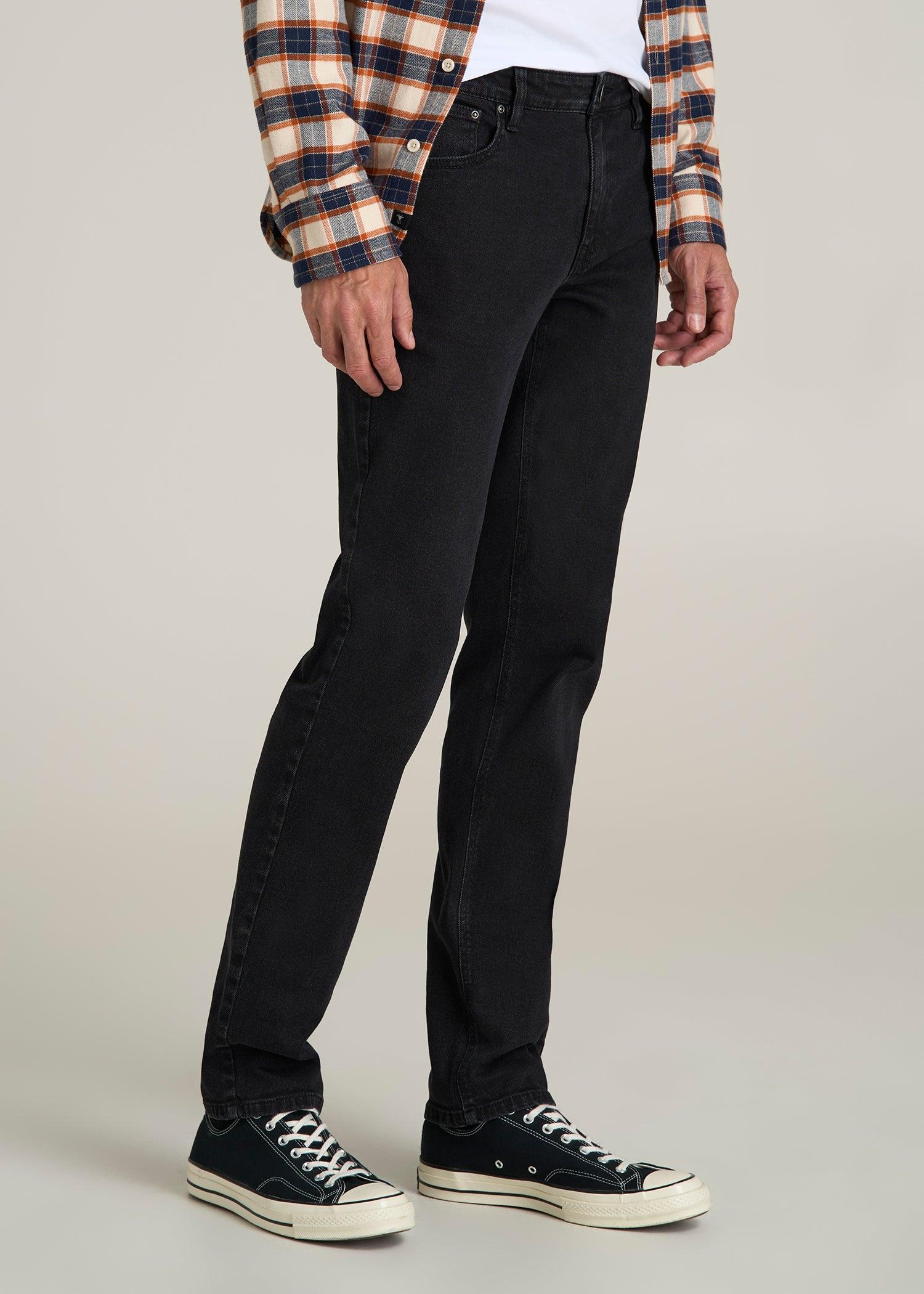 Carman TAPERED Jeans for Tall Men in Onyx Black Wash Male Product Image
