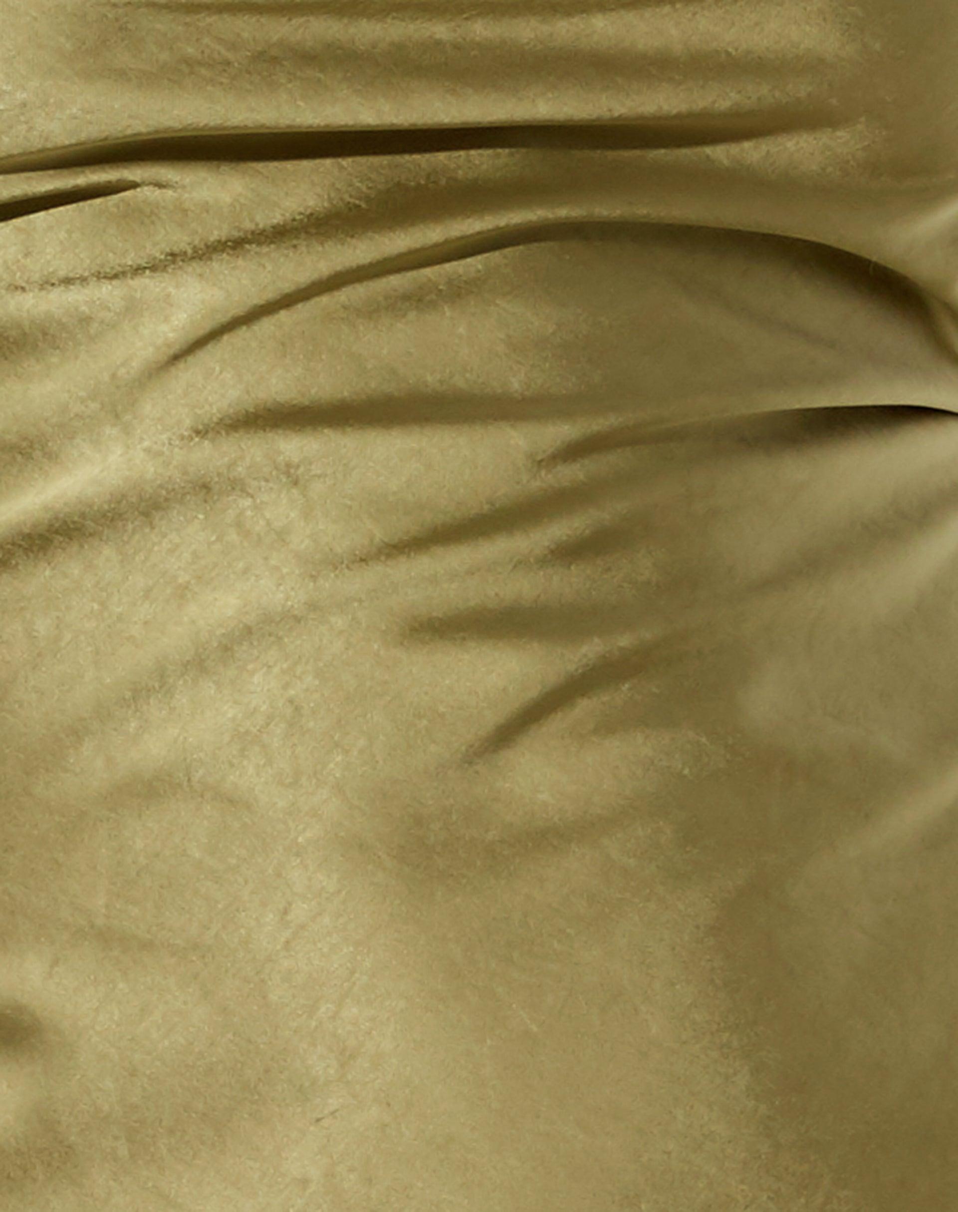 Paiva Slip Dress in Green Moss Product Image