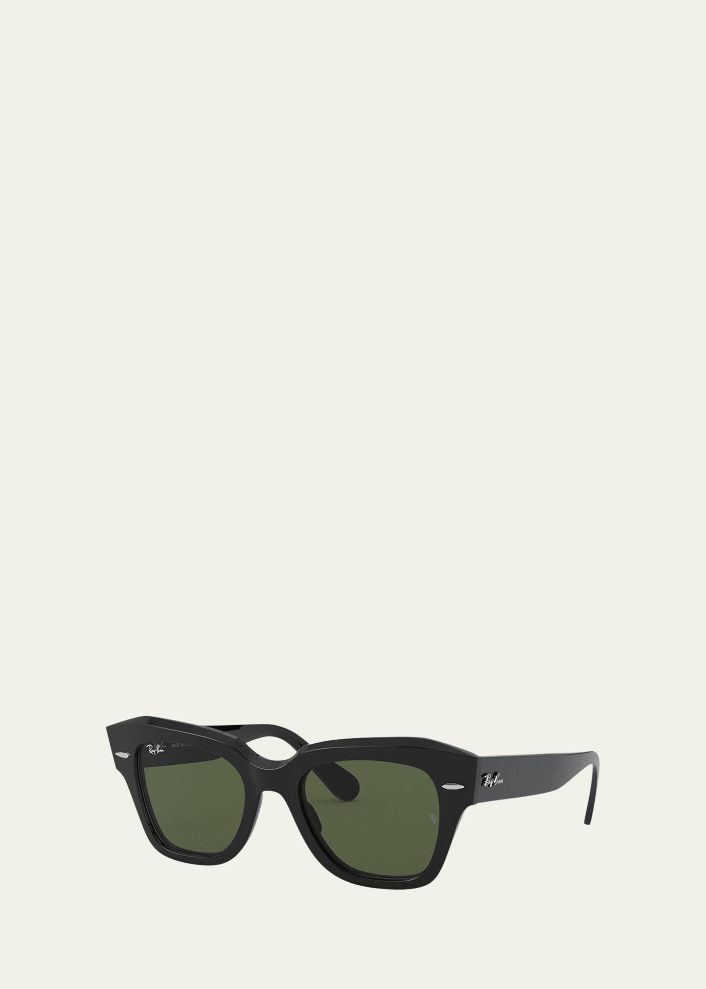 Ray-Ban State Street Sunglasses Frame Green Lenses Product Image