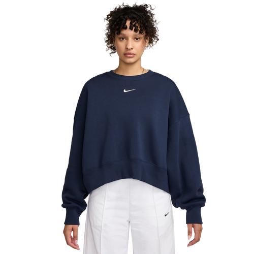 Womens Nike Sportswear Phoenix Fleece Over-Oversized Crew-Neck Sweatshirt | DQ5761-051 Product Image