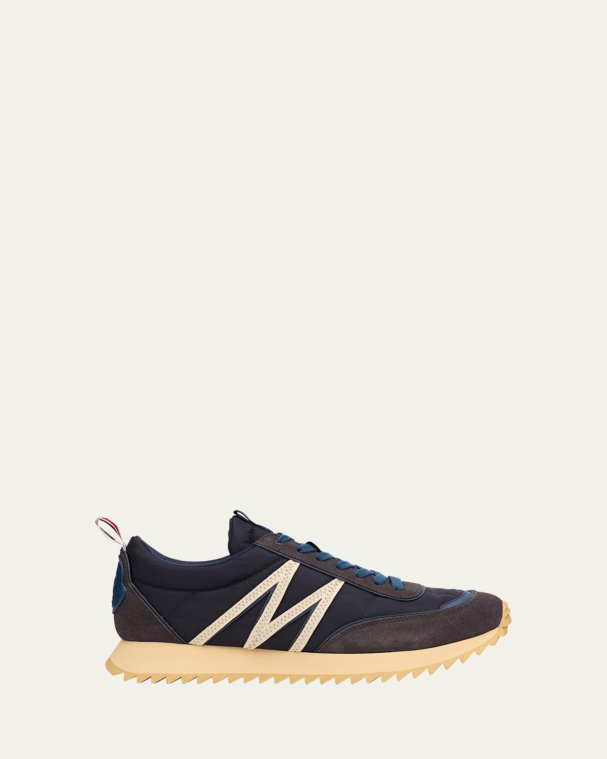 Men's Pacey Nylon and Suede Runner Sneakers Product Image