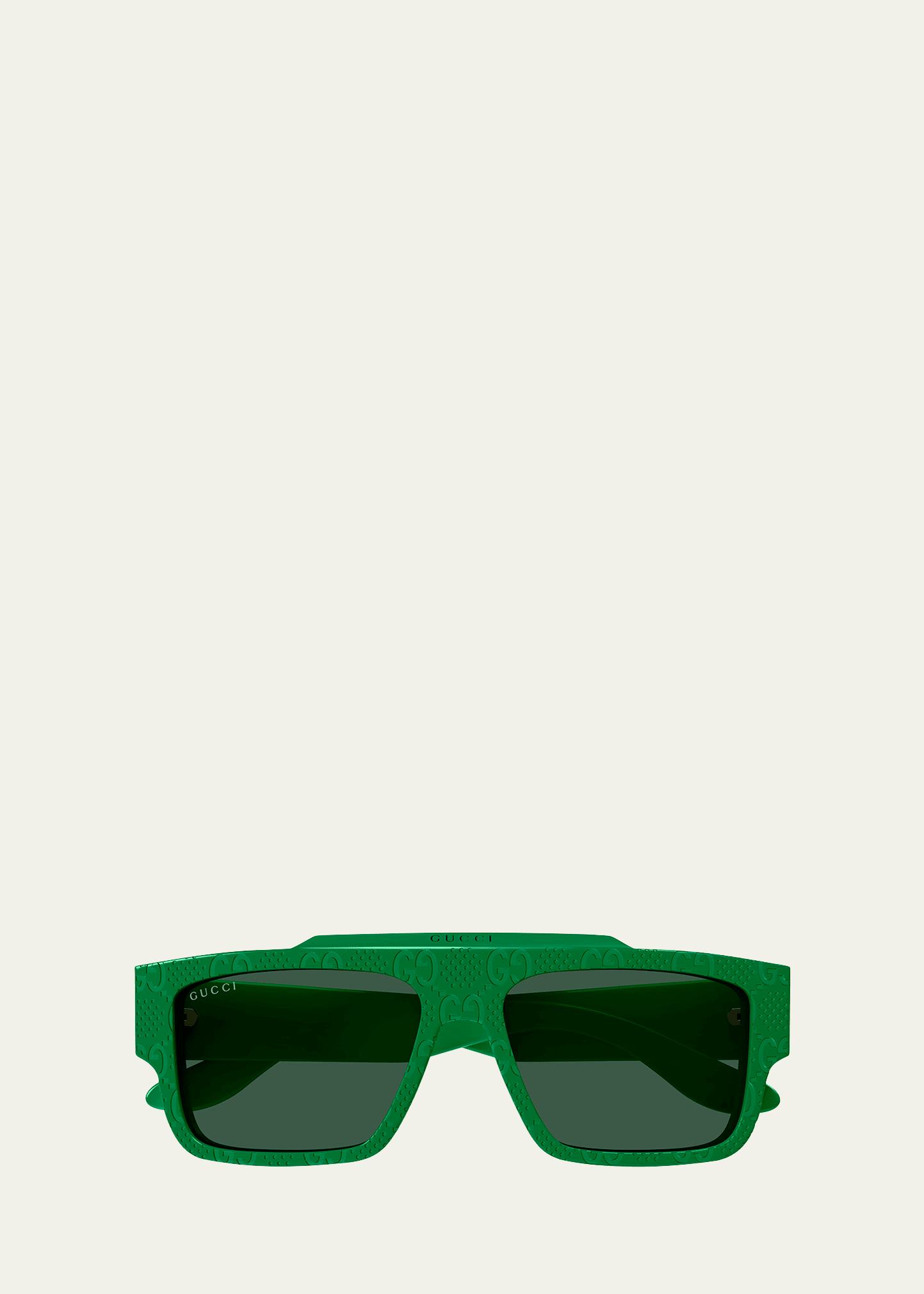 Mens GG1460Sm Acetate Rectangle Sunglasses Product Image
