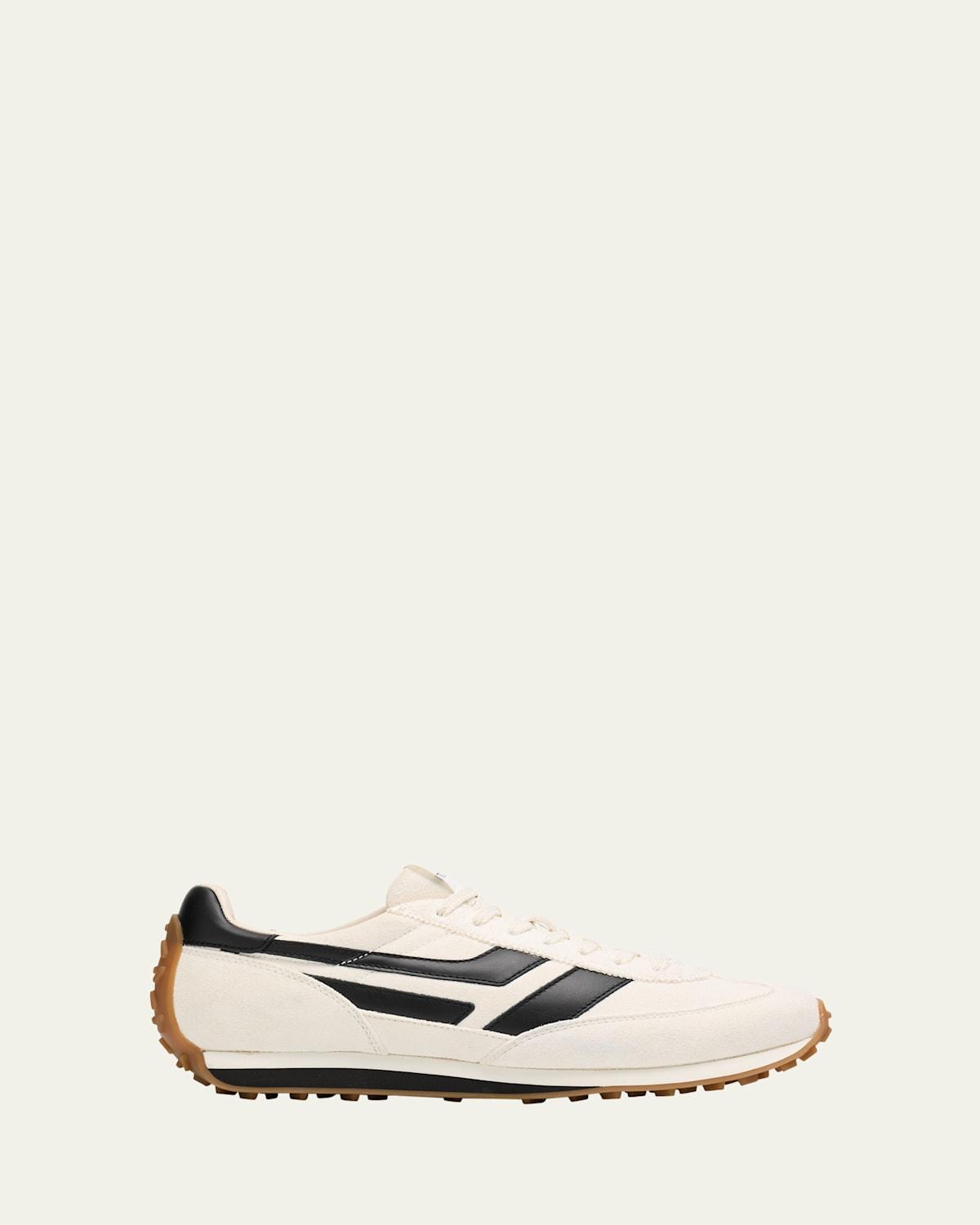 Mens Low-Top Lace-Up Sneakers Product Image