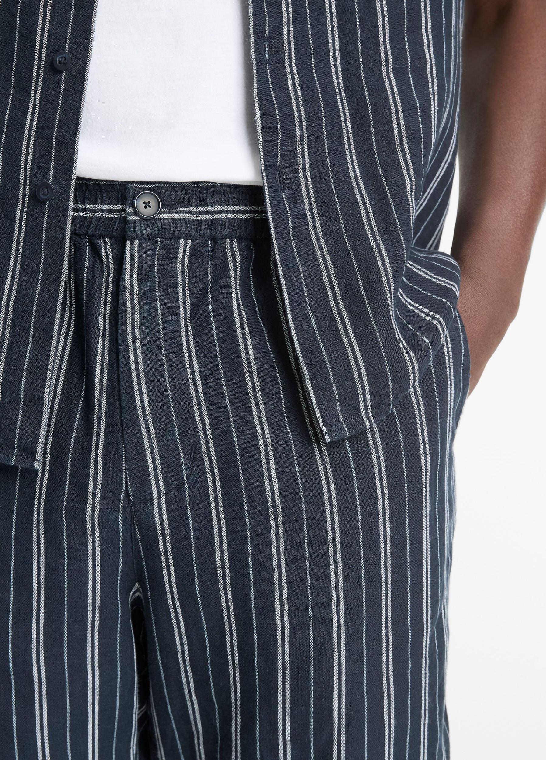 Mesa Stripe Hemp Beach Short Product Image