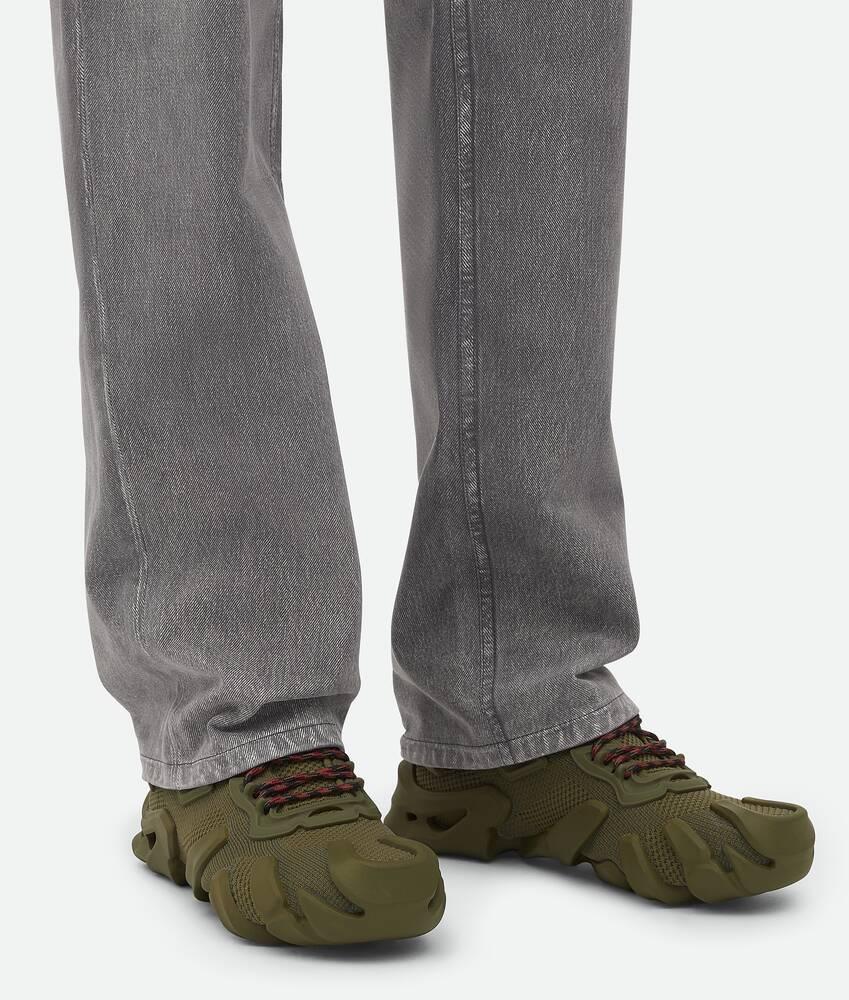 Men's Flex Sneaker in Kaki/olive oil Product Image