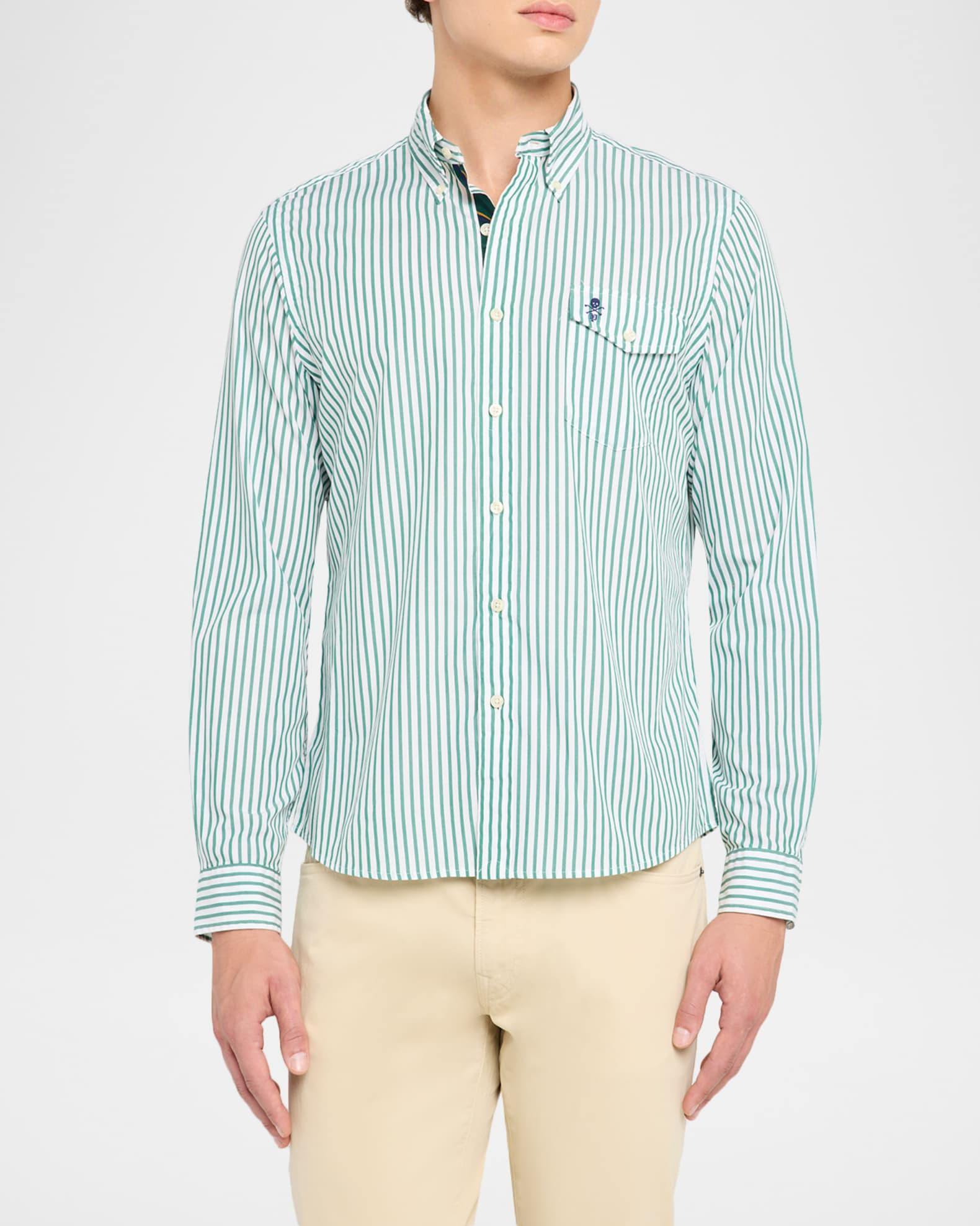 Men's RL Prepster Classic Fit Striped Shirt Product Image