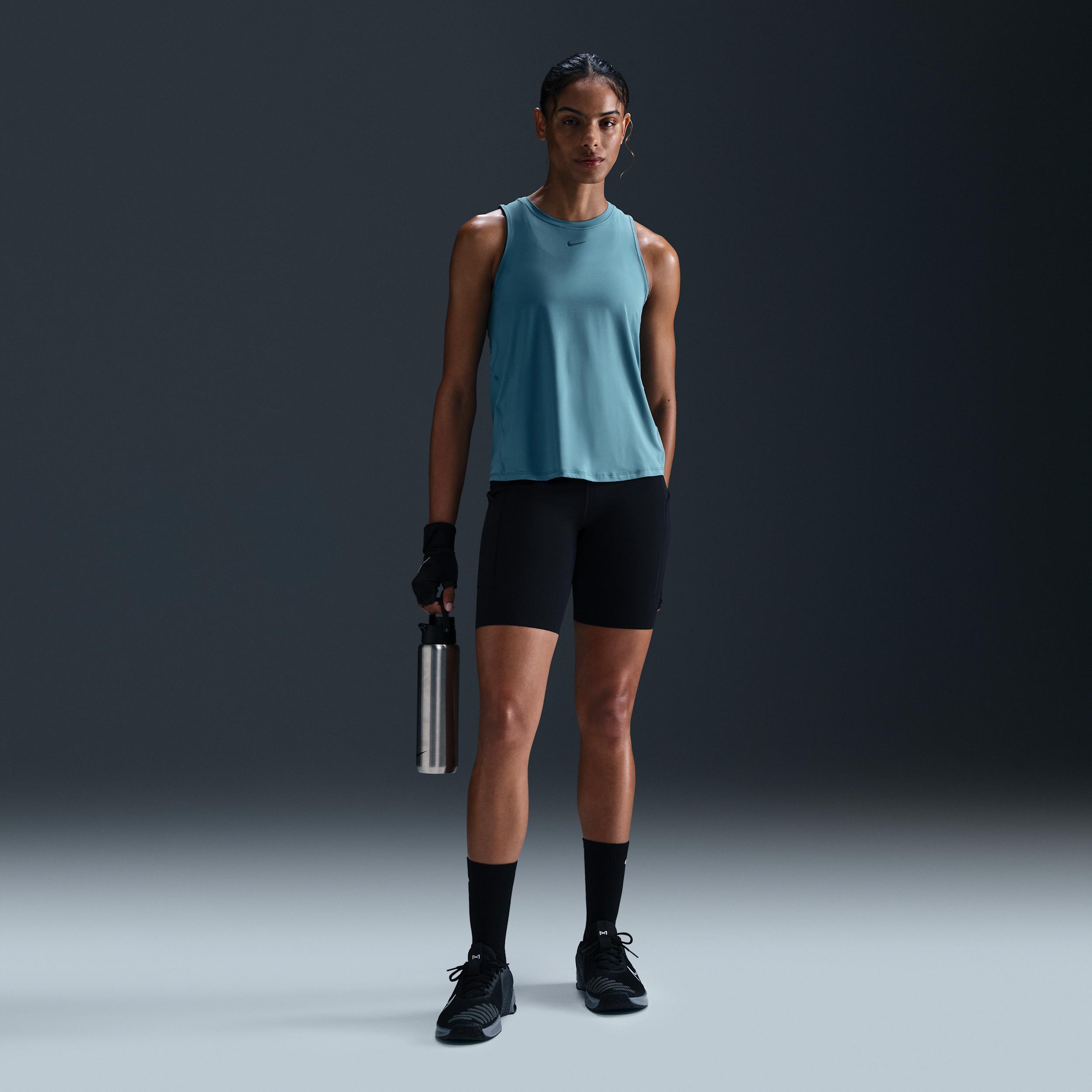 Womens Nike One Classic Dri-FIT Cropped Tank Top Product Image