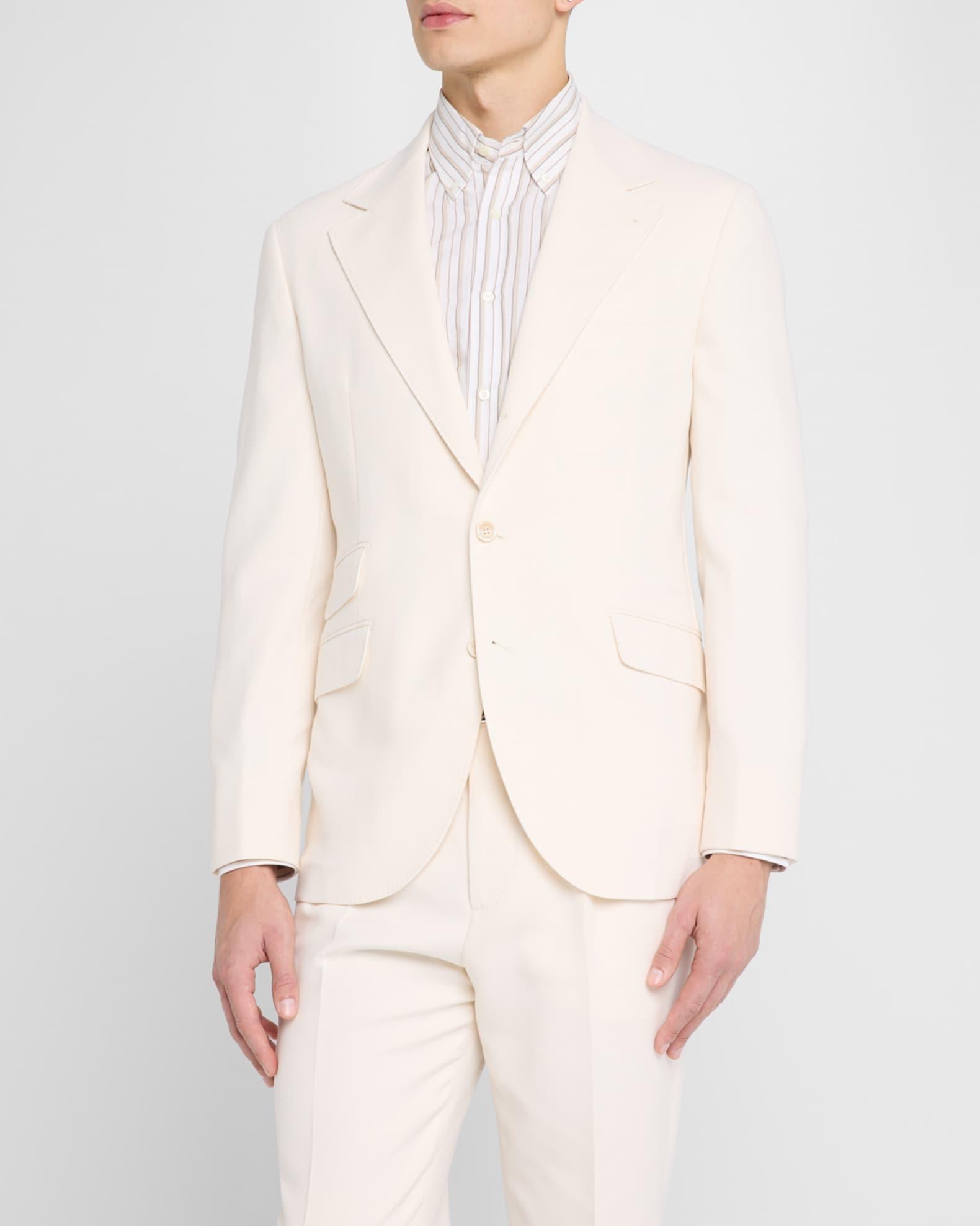 Men's Cotton Gabardine Suit Product Image