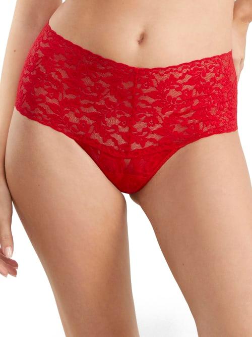 Signature Lace Retro Thong Product Image