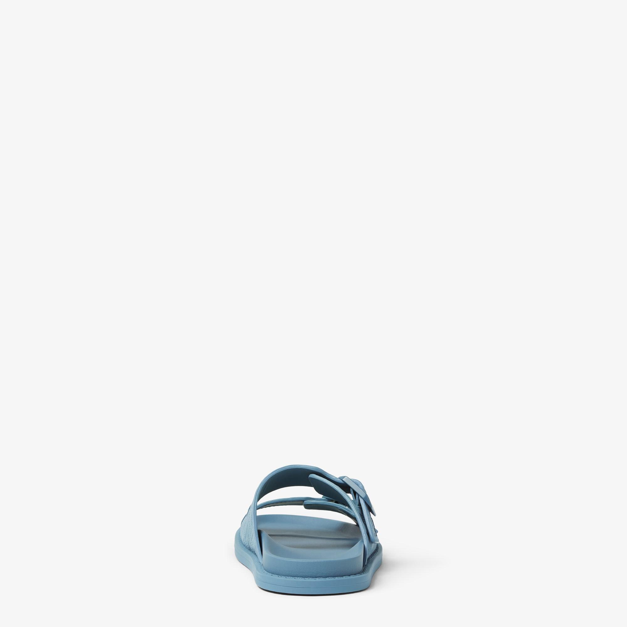 Fendi Feel SandalsLight blue nubuck leather sandals Product Image