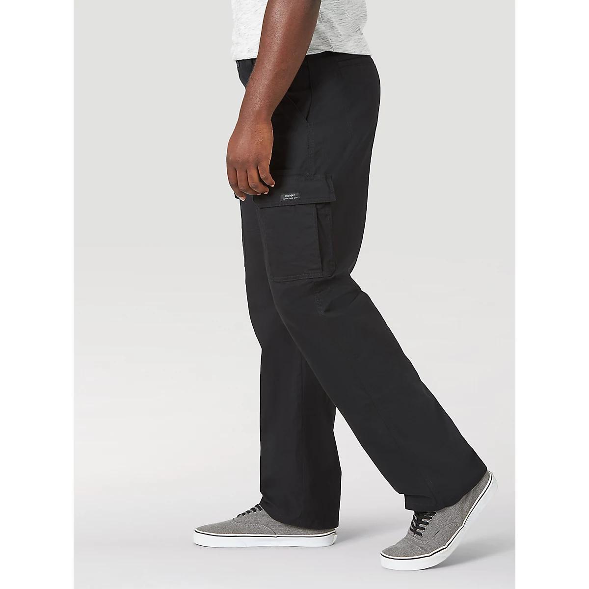 Wrangler® Men's Five Star Premium Relaxed Fit Flex Cargo Pant in Olive Drab Product Image