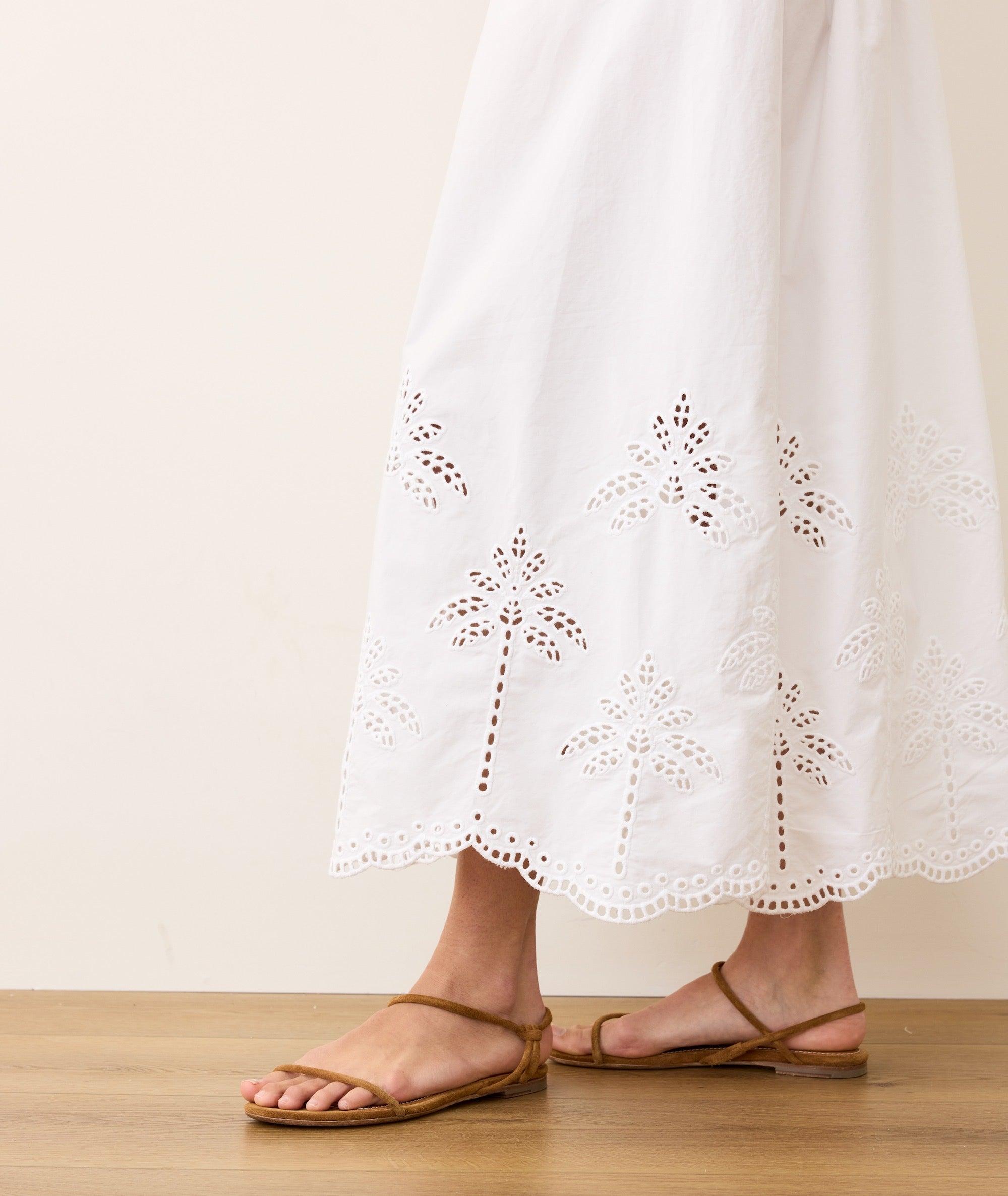 Selene Eyelet Maxi Dress Product Image