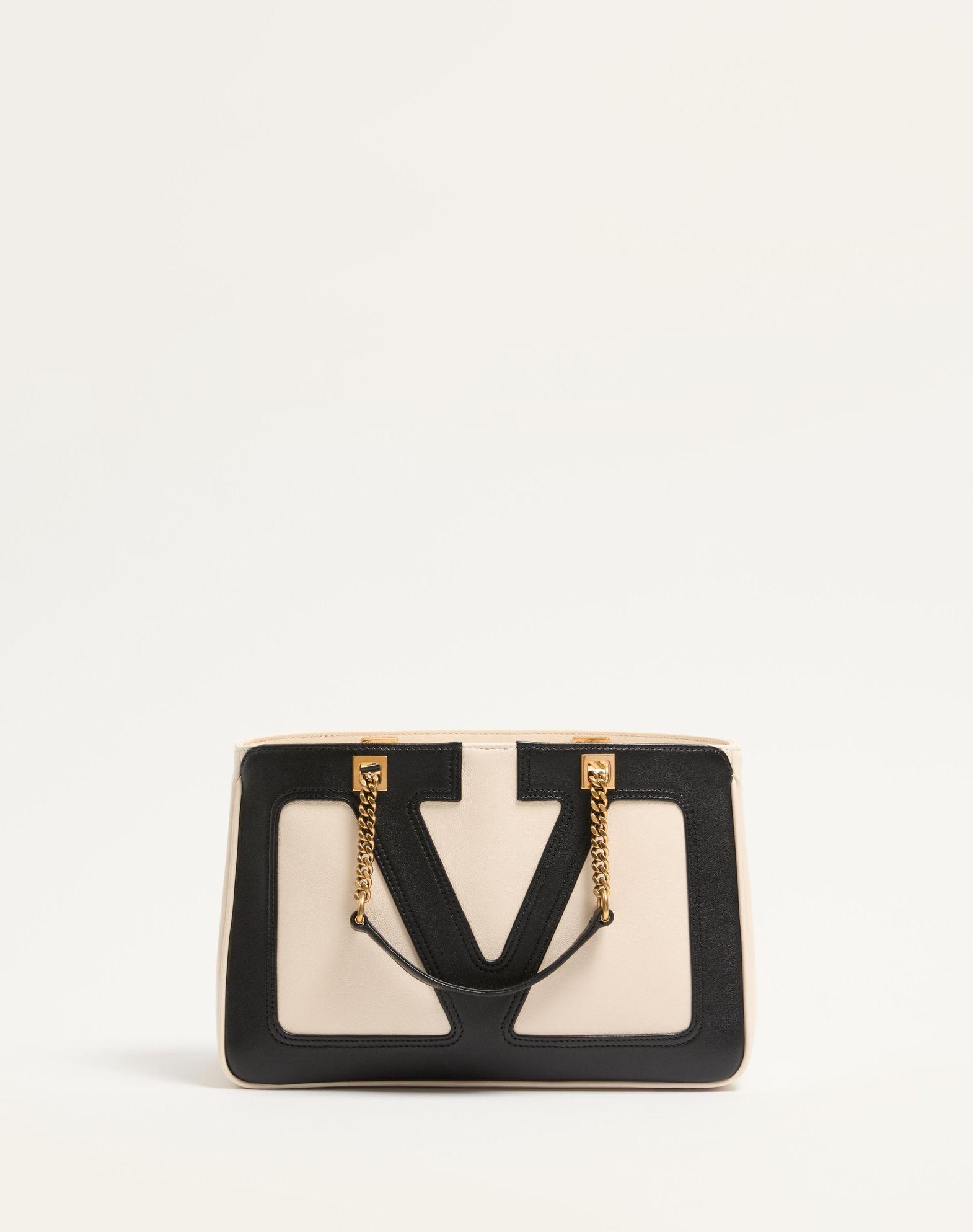 VALENTINO GARAVANI VIVA SUPERSTAR SMALL NAPPA LEATHER SHOPPING BAG Product Image