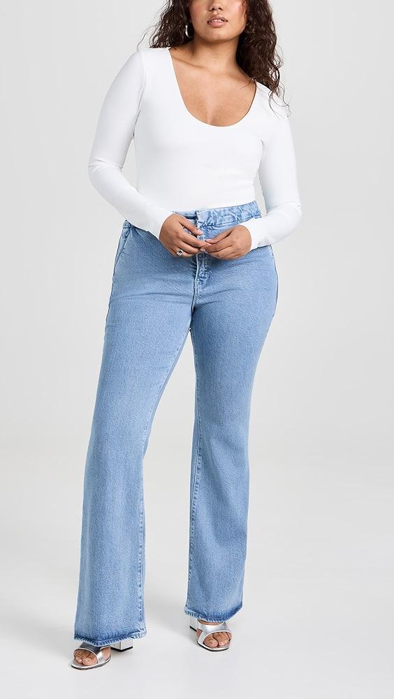 Good American Scuba Scoop Thong Bodysuit | Shopbop Product Image