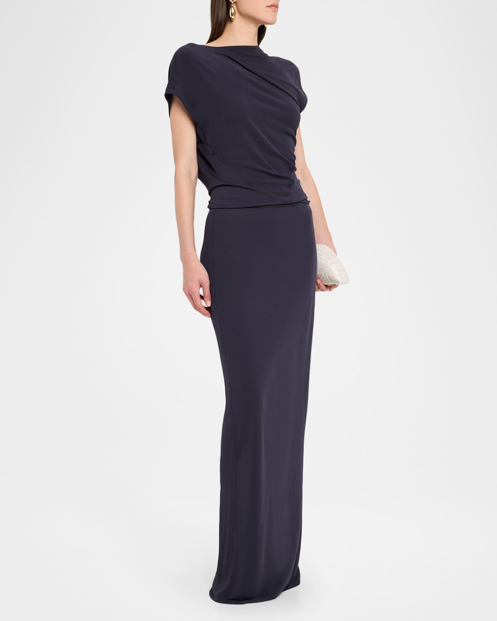 Jona Draped Maxi Dress Product Image