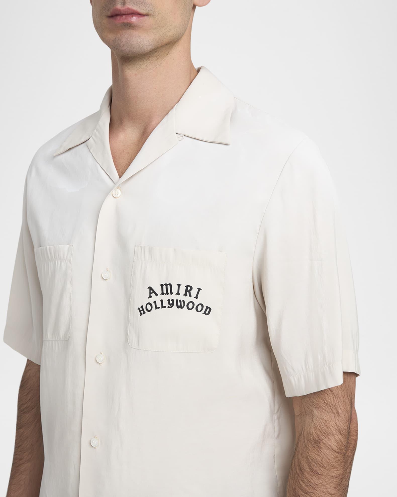 Men's Hollywood Logo Bowling Shirt  Product Image